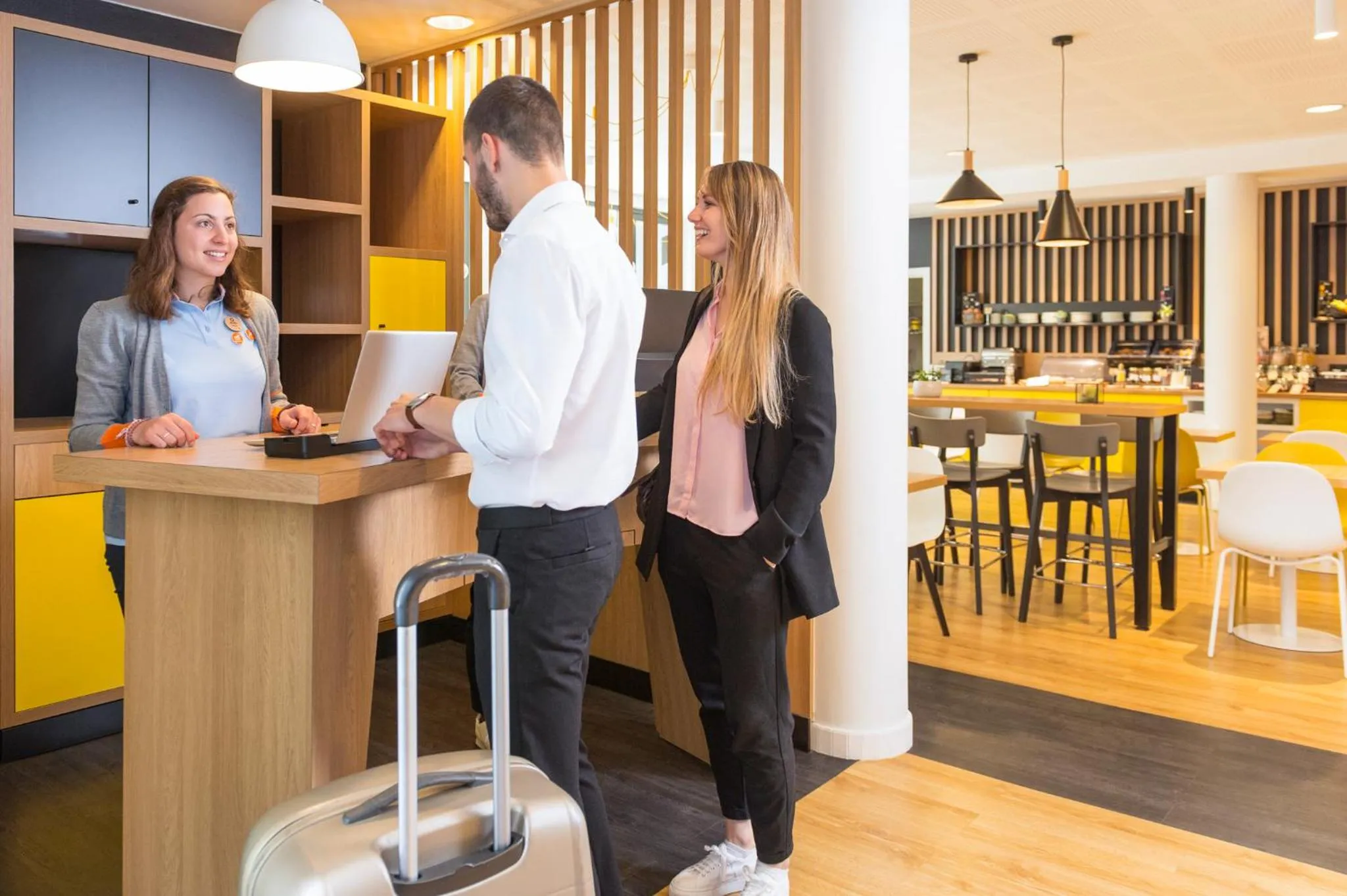 Lobby or reception in Aparthotel Adagio Access Bruxelles Europe Aparthotel