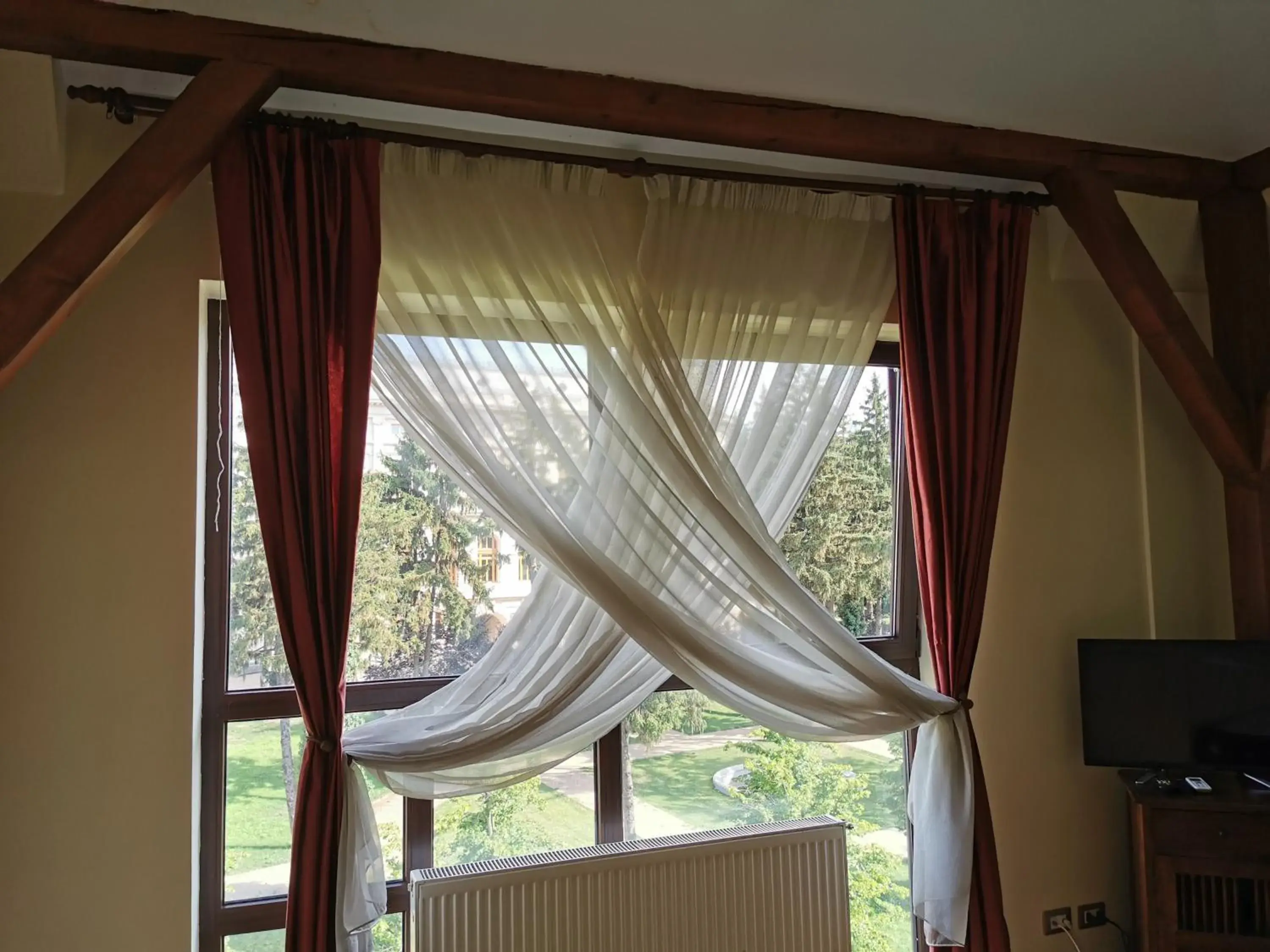 Garden view in Prince Residence Apartments Garden view in Prince Residence Apartments