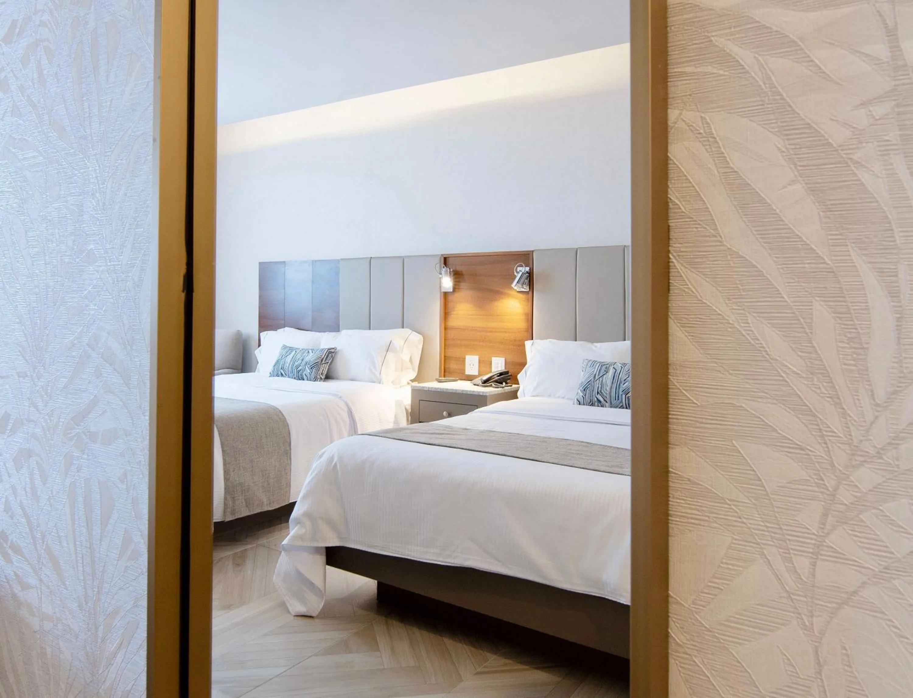 Bed in Hotel Plaza Diana