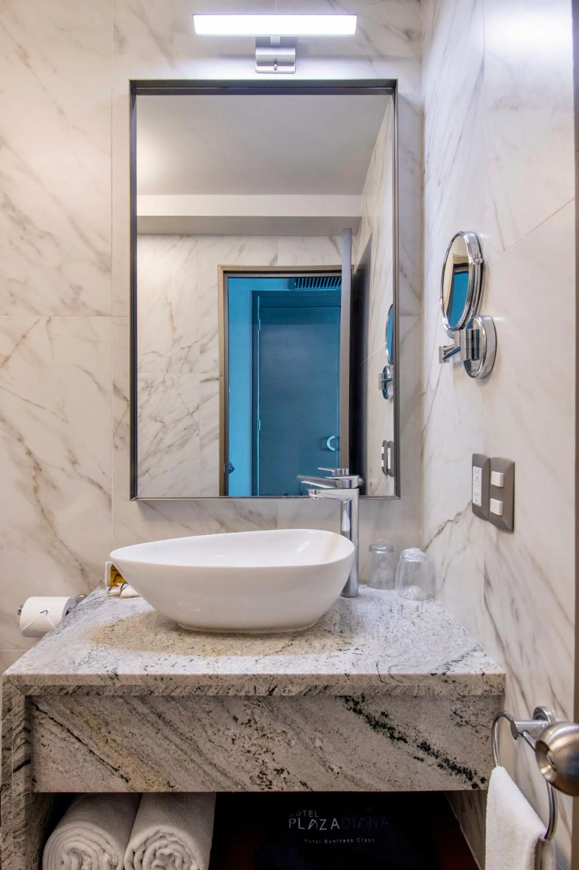 Bathroom in Hotel Plaza Diana