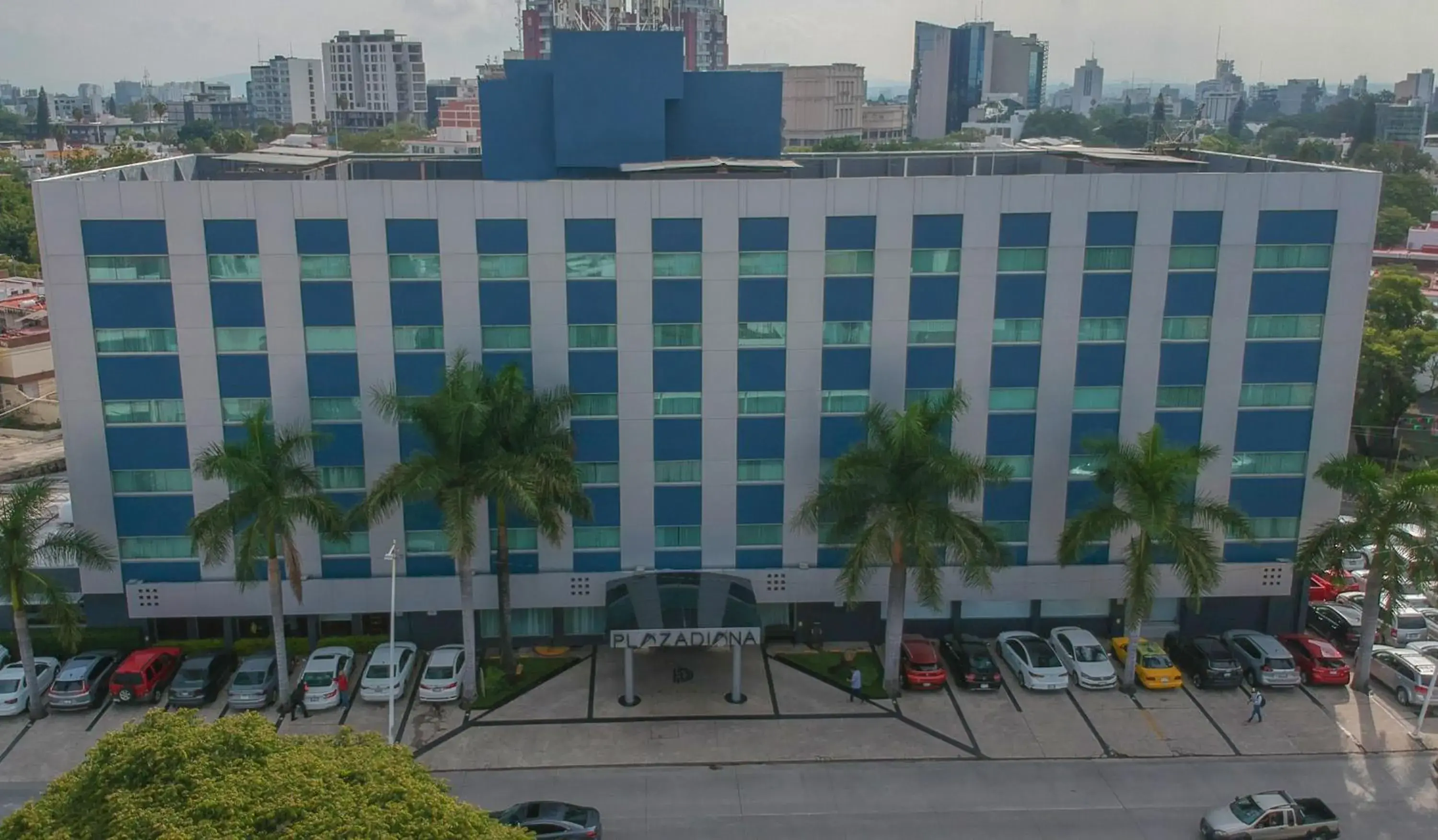 Property building in Hotel Plaza Diana Property building in Hotel Plaza Diana