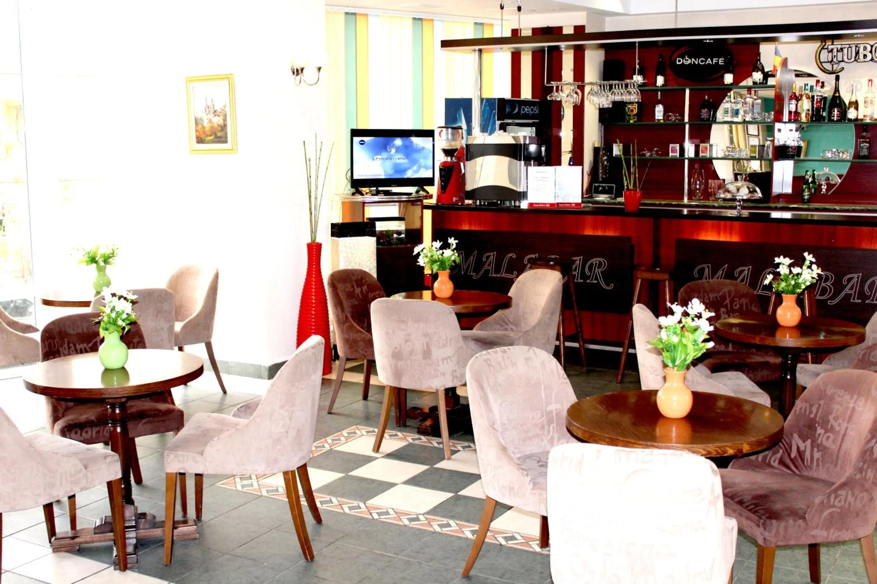 Lobby or reception in Elizeu Hotel