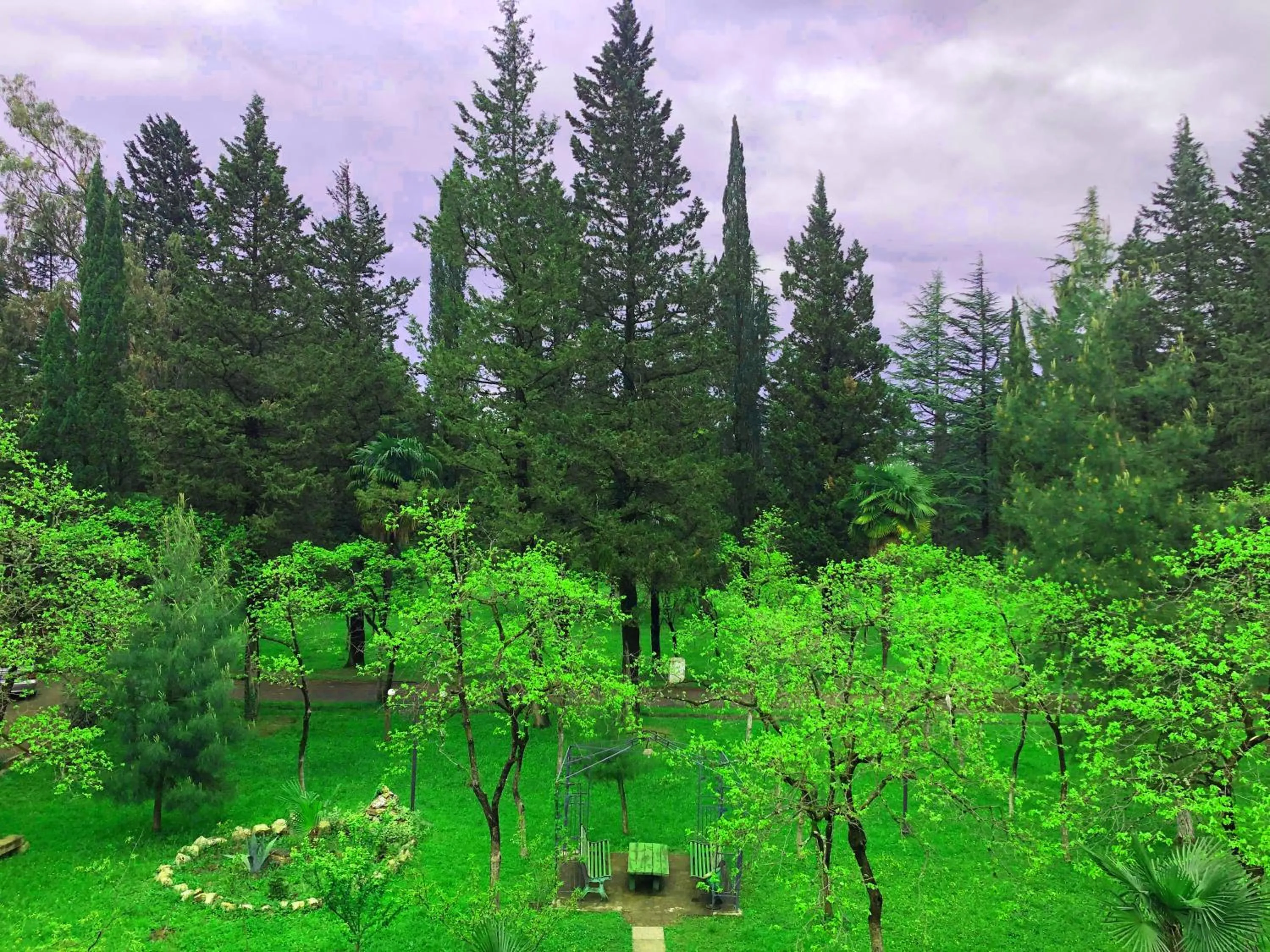 Spring in Park Hotel Imeri kutaisi