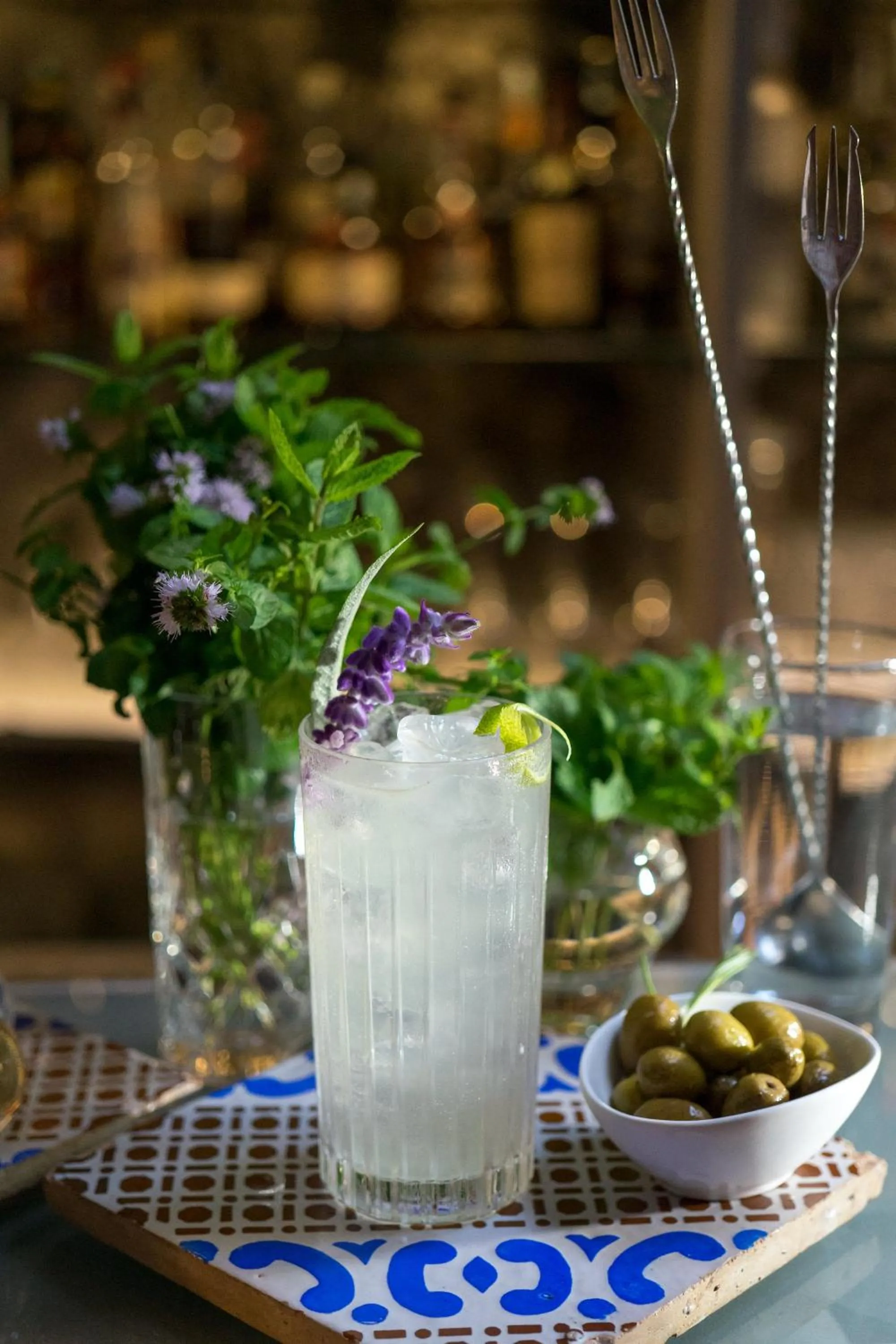 Lounge or bar in Monaci delle Terre Nere