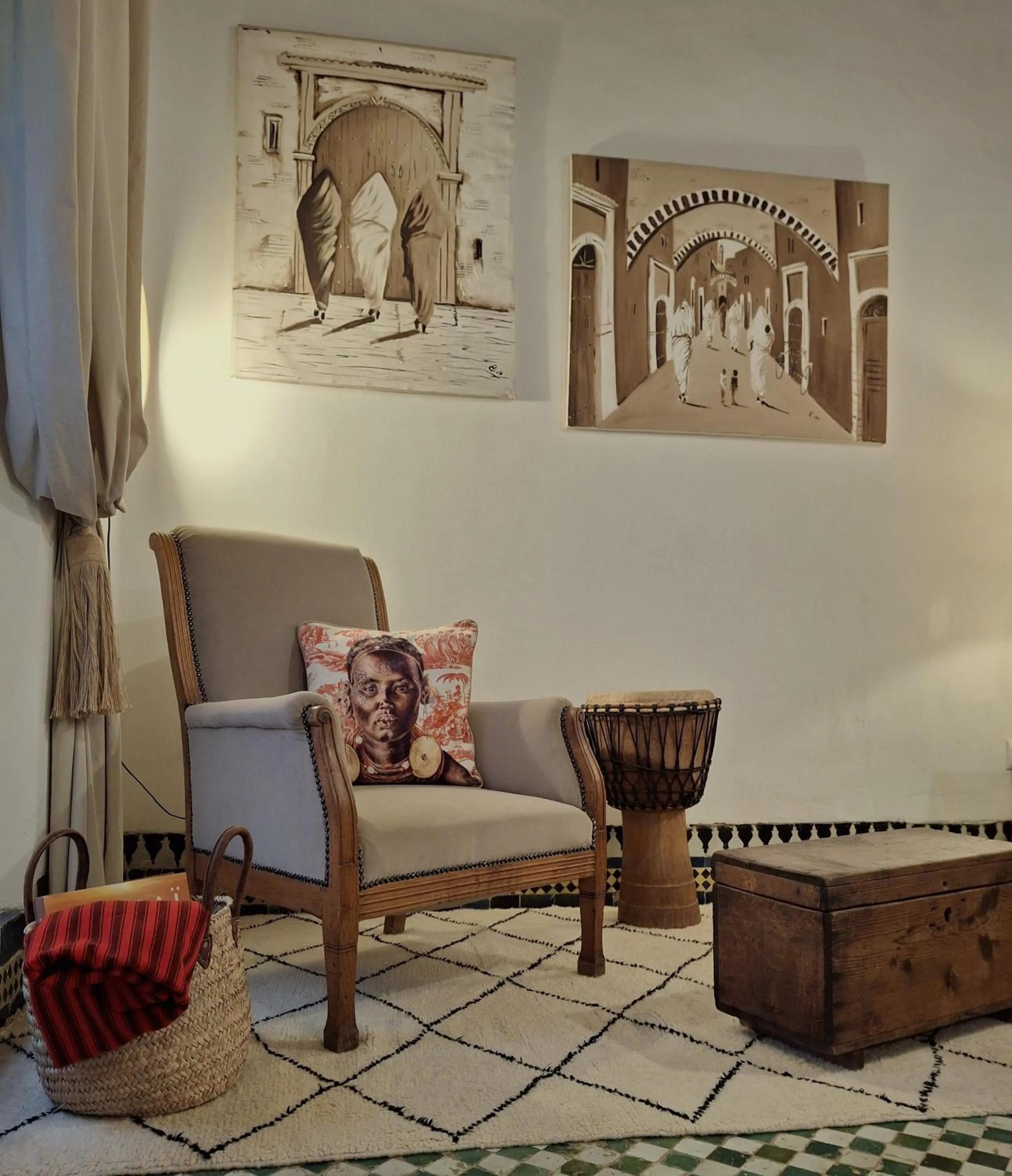 Living room in Dar El Bali