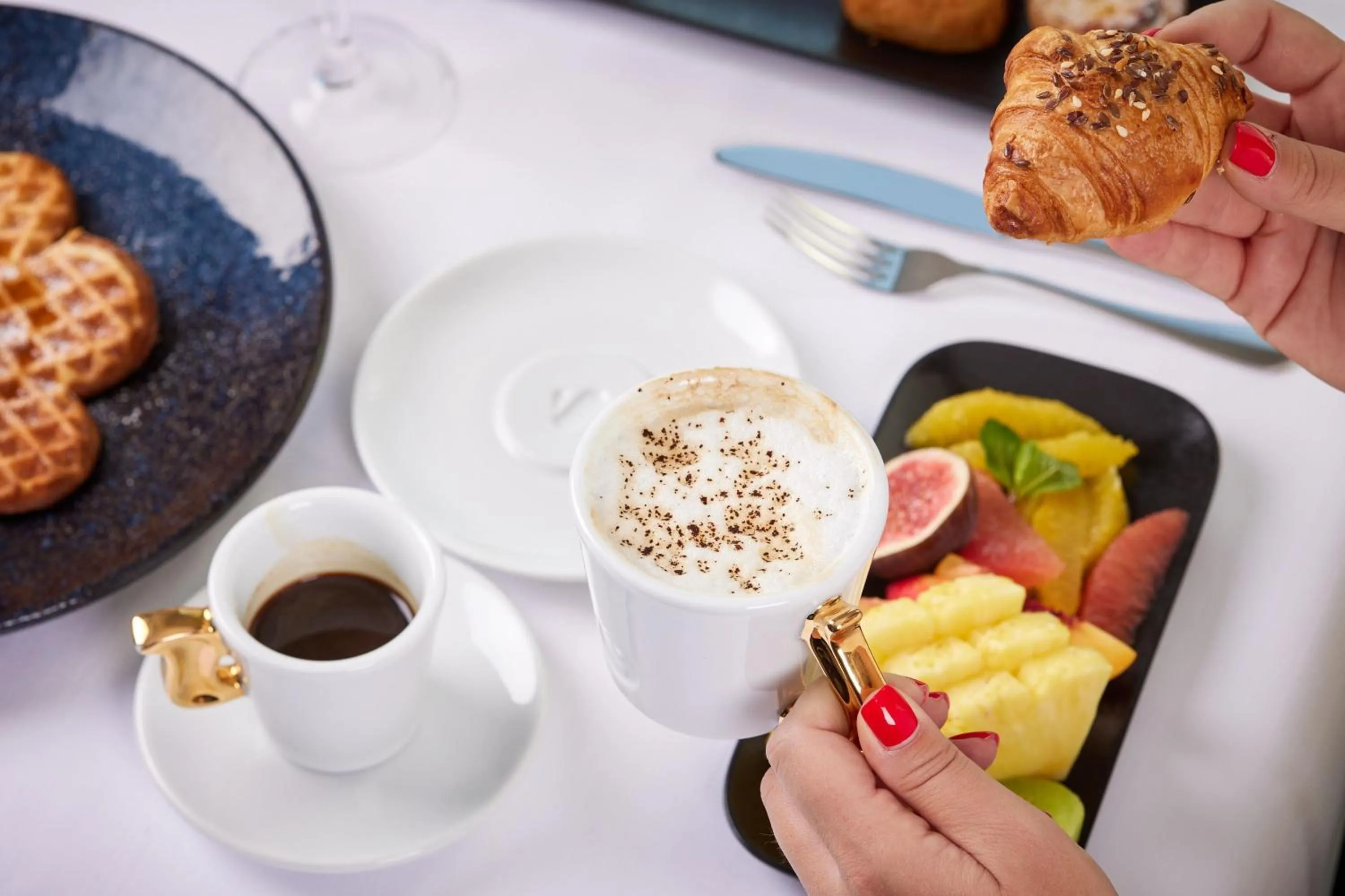 Breakfast in Sheraton Bucharest Hotel