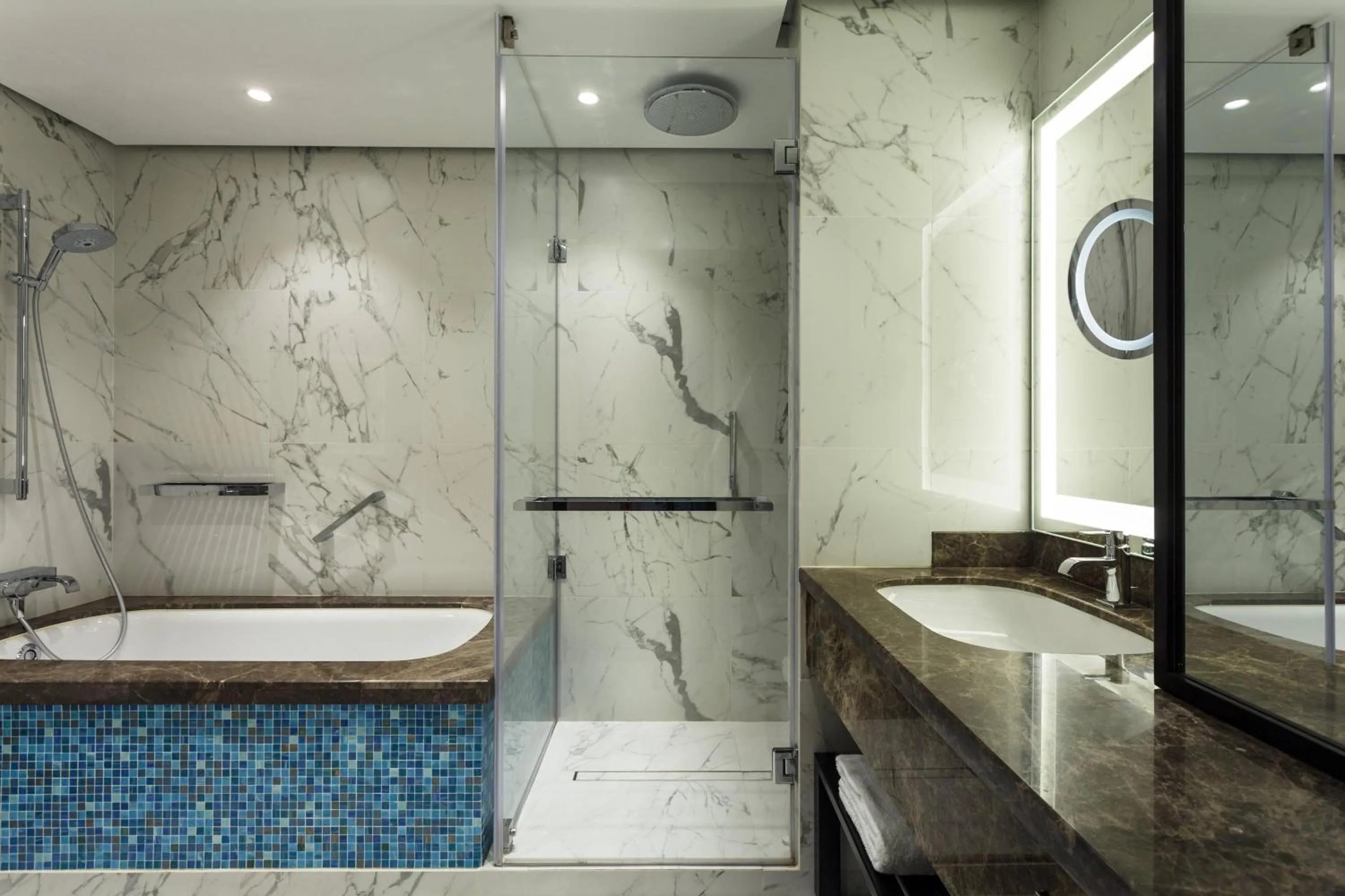 Bathroom in Sheraton Bucharest Hotel