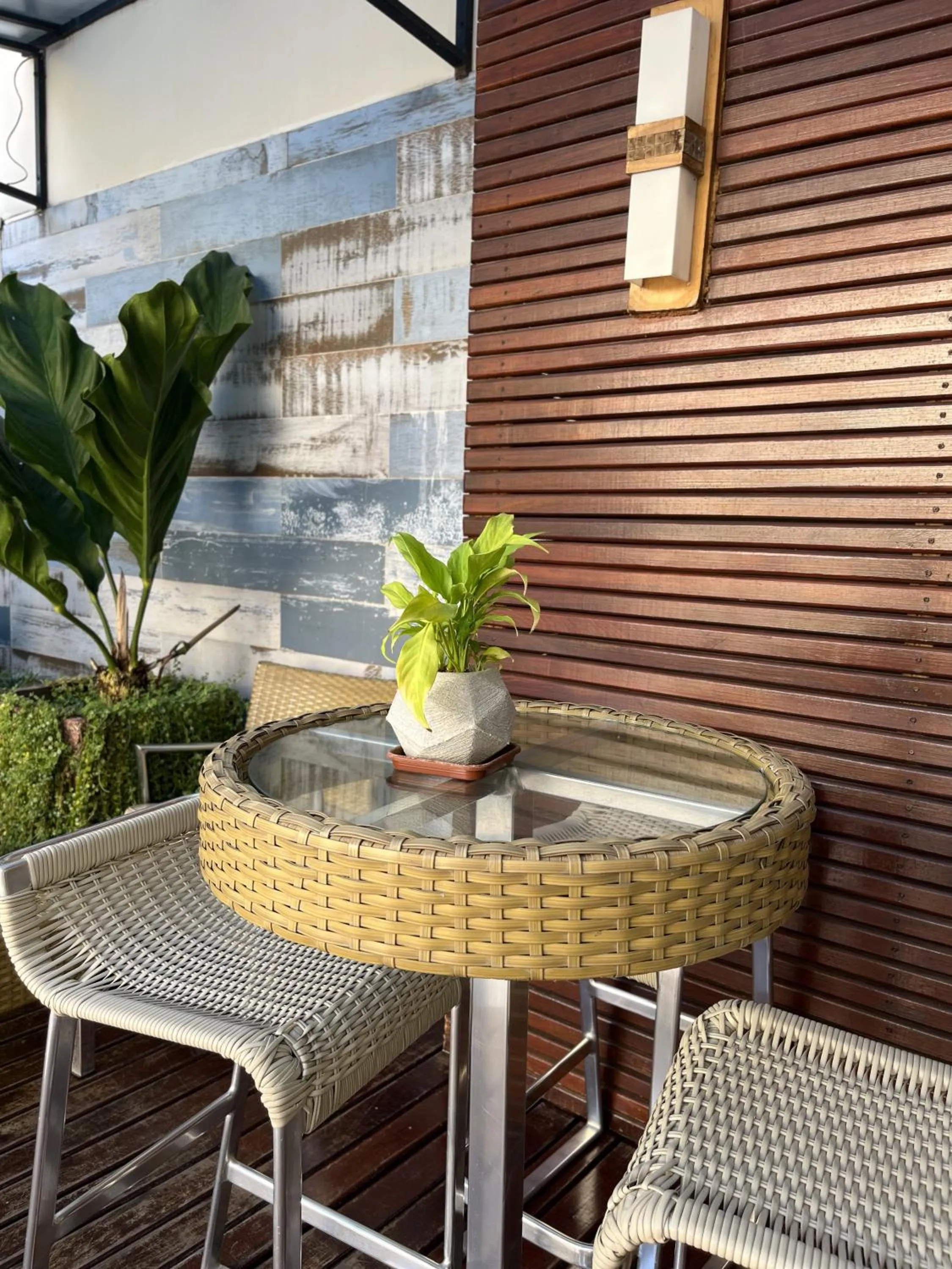 Patio in Maximus Business by - Easy Hotéis