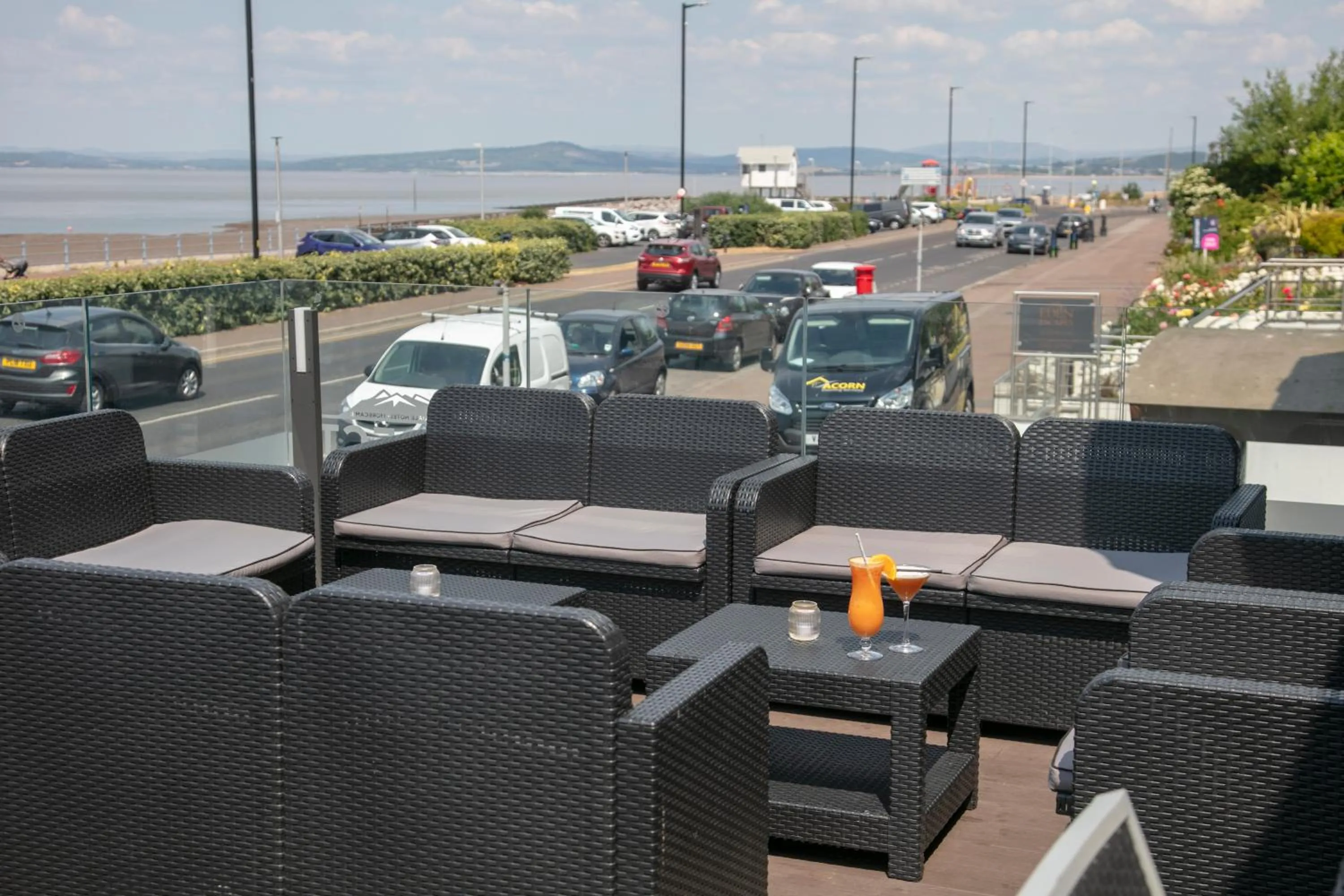 Seating area in Best Western Lancaster Morecambe Lothersdale Hotel
