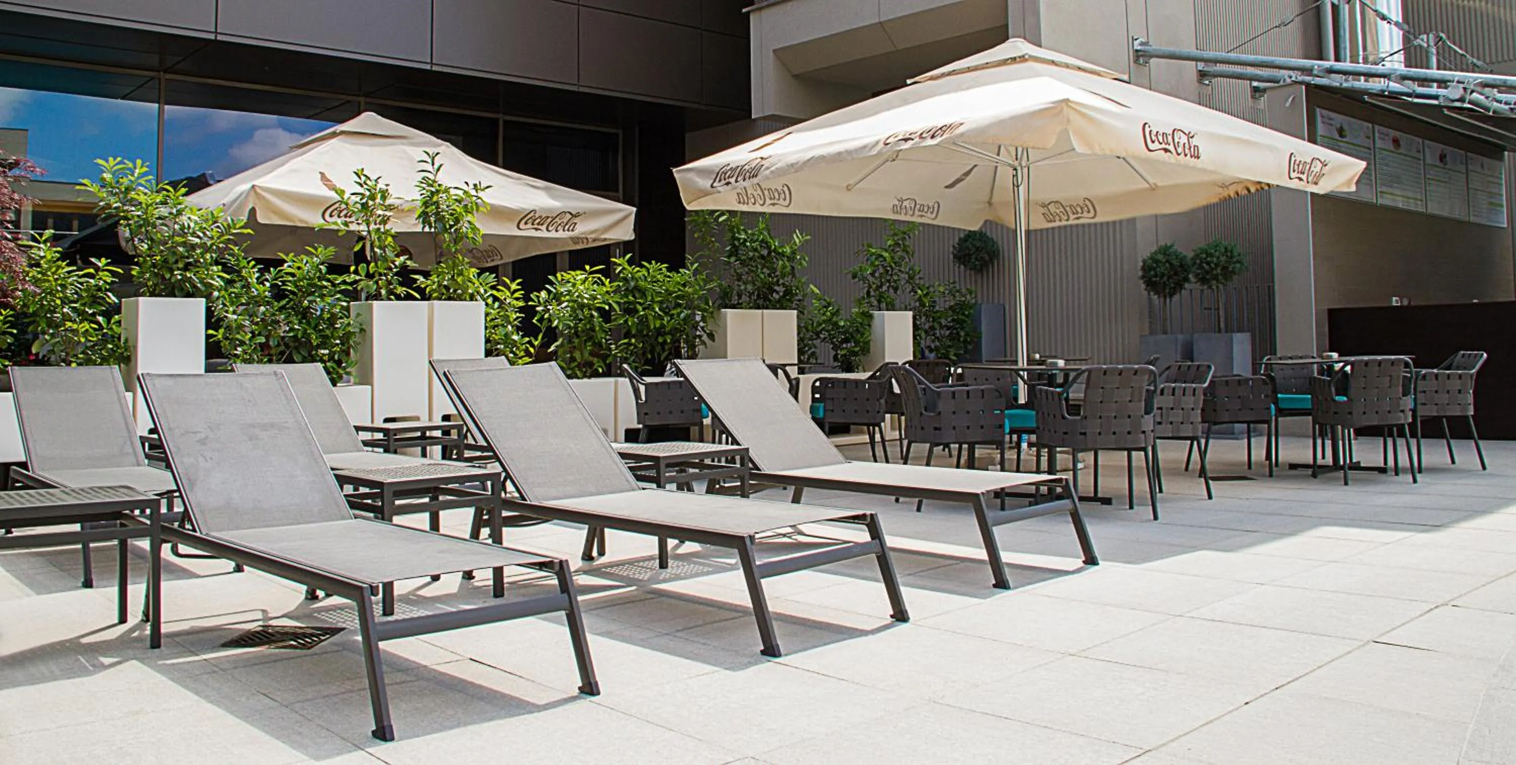 Balcony/Terrace in Ramada by Wyndham Bucharest Parc Hotel