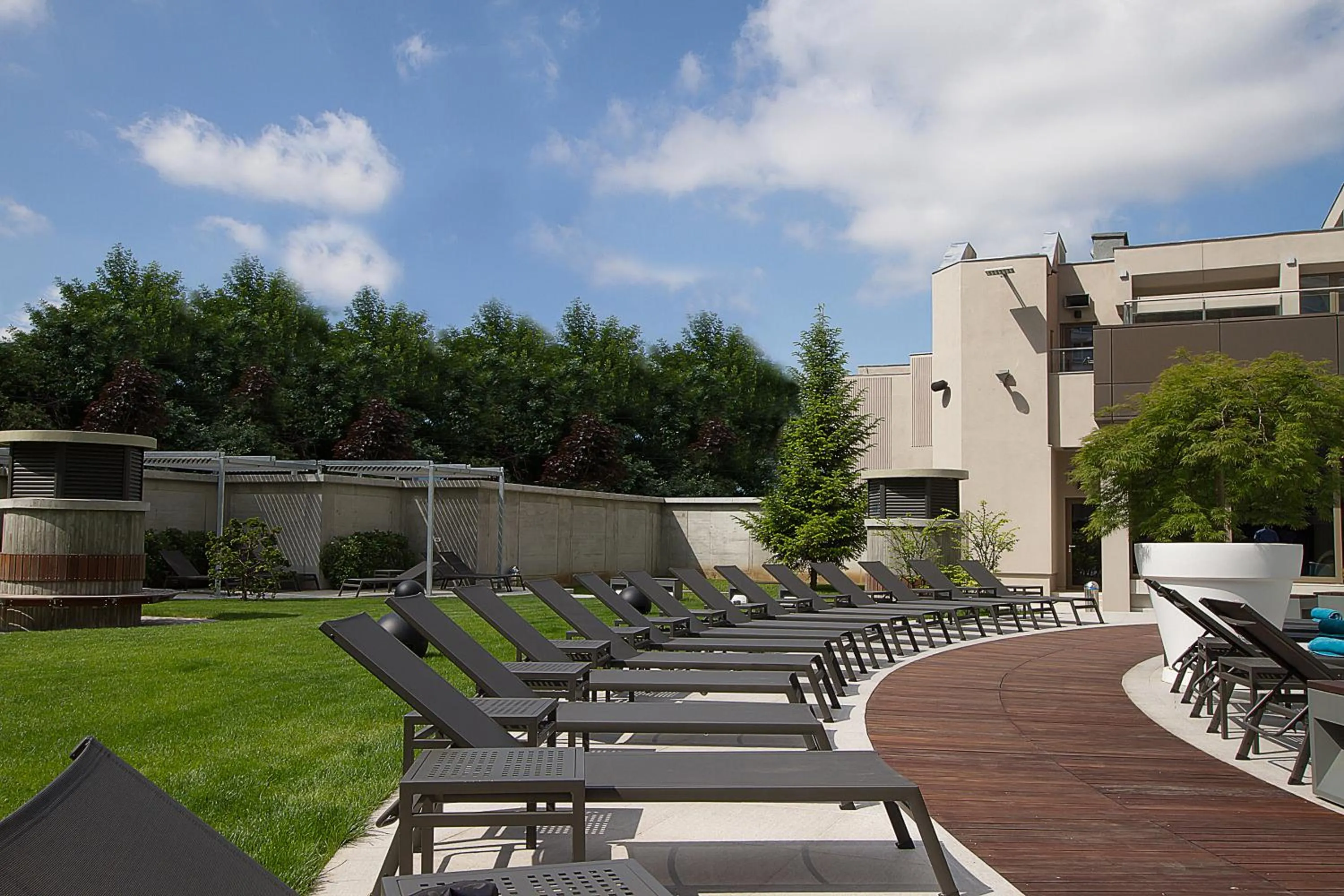 Balcony/Terrace in Ramada by Wyndham Bucharest Parc Hotel