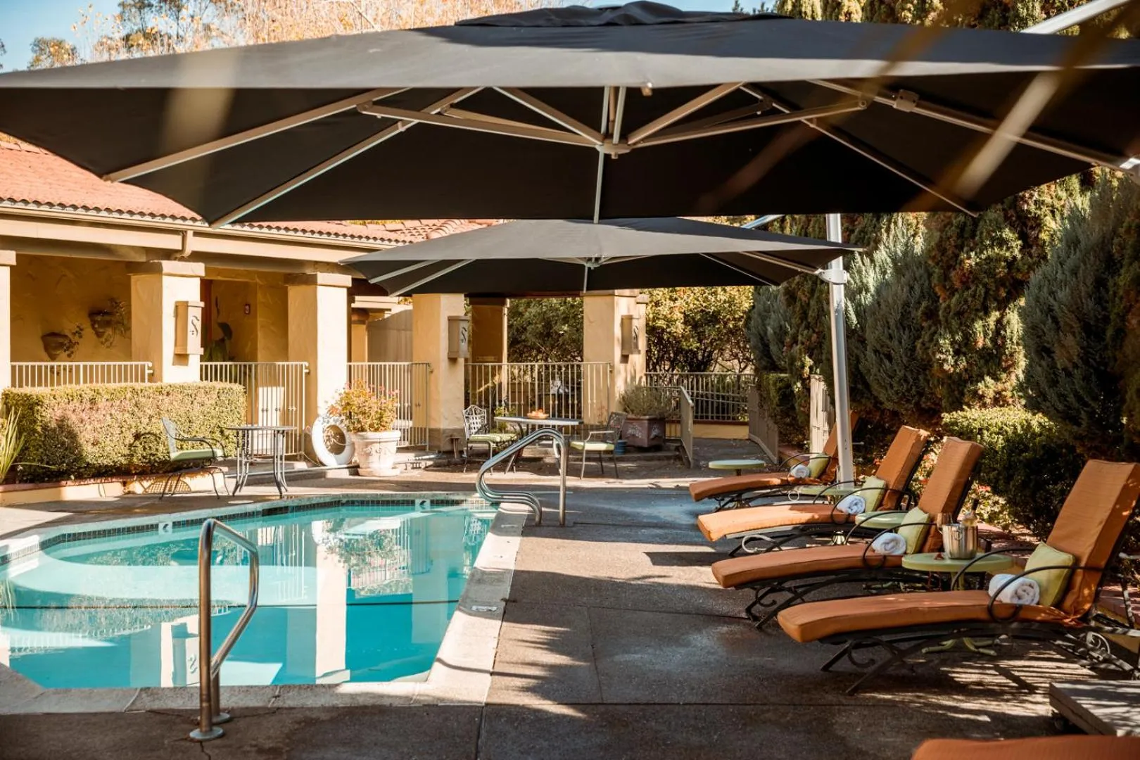 Swimming pool in Sonoma Coast Villa