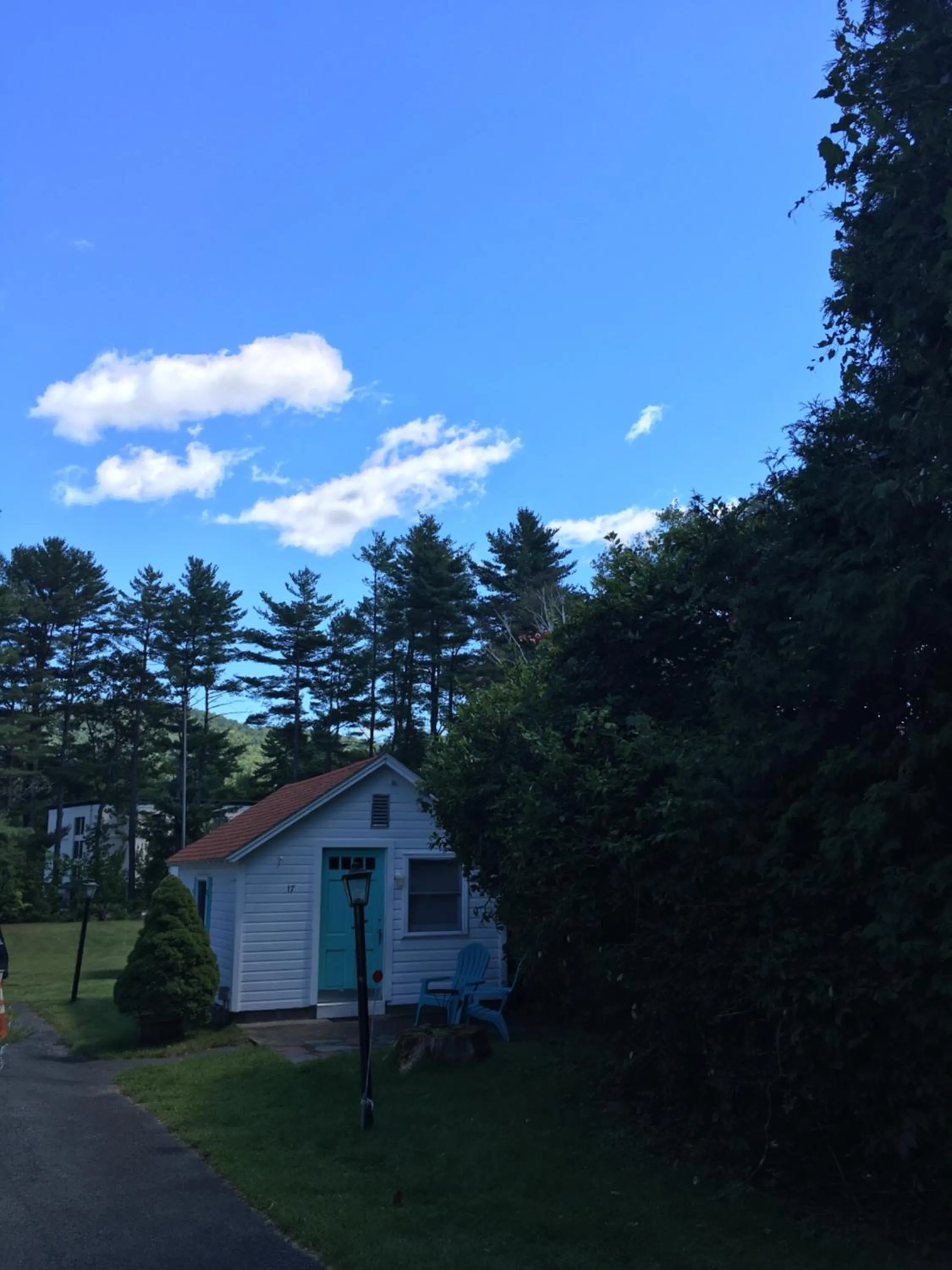 Living room in Doray Motel Lake George
