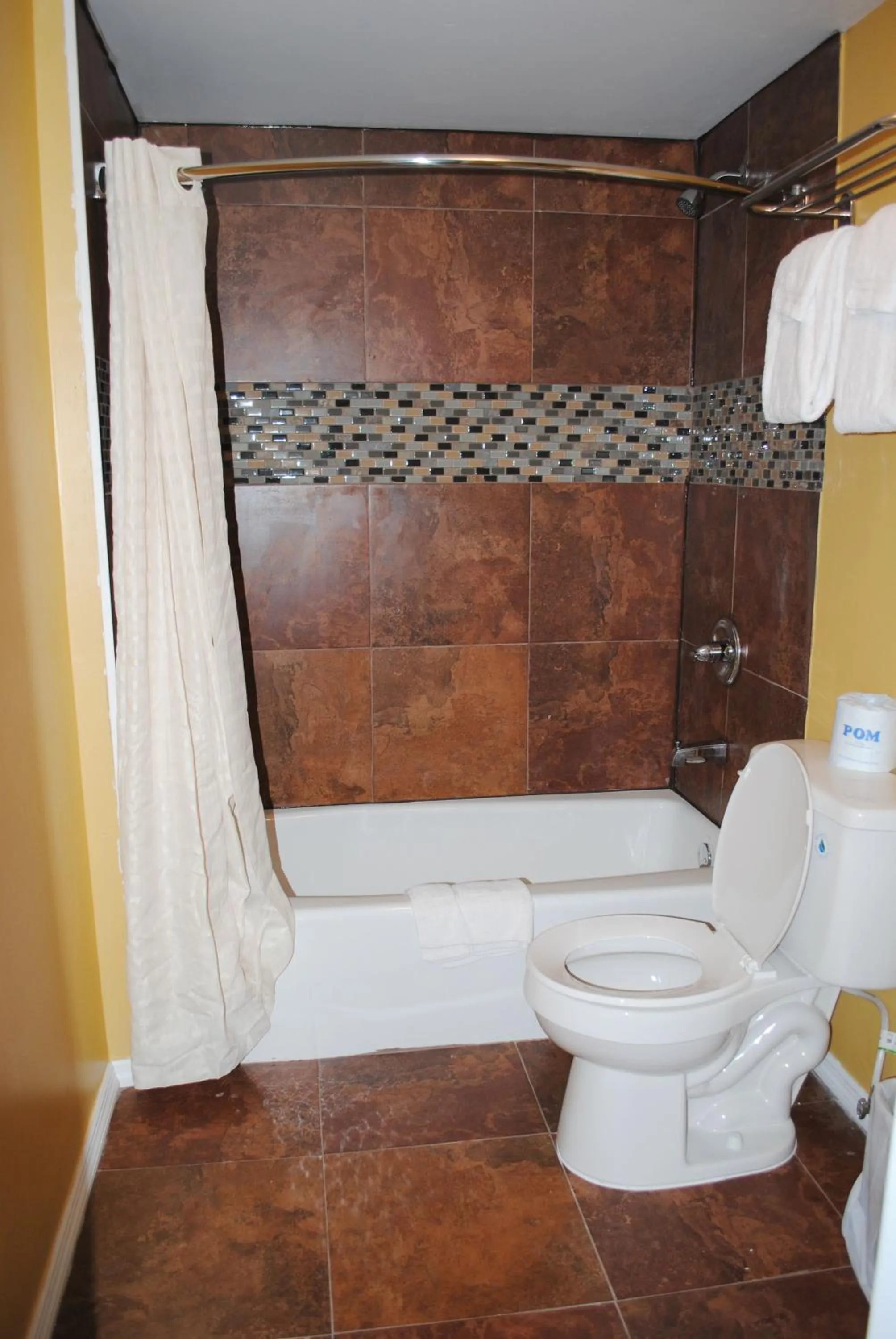 Bathroom in Atlantic Economy Inn