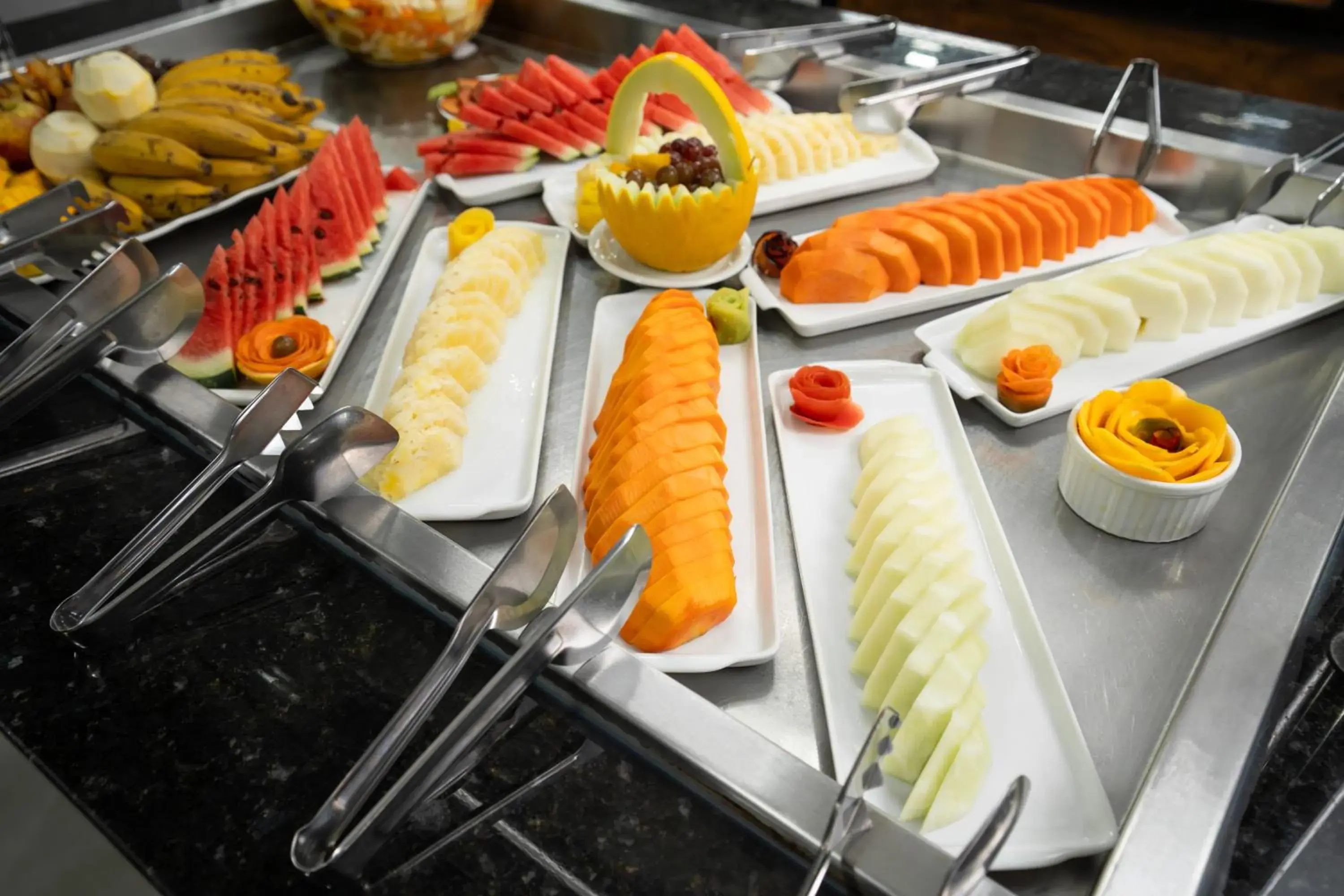 Buffet breakfast in Boulevard Beach Canasvieiras Hotel Buffet breakfast in Boulevard Beach Canasvieiras Hotel