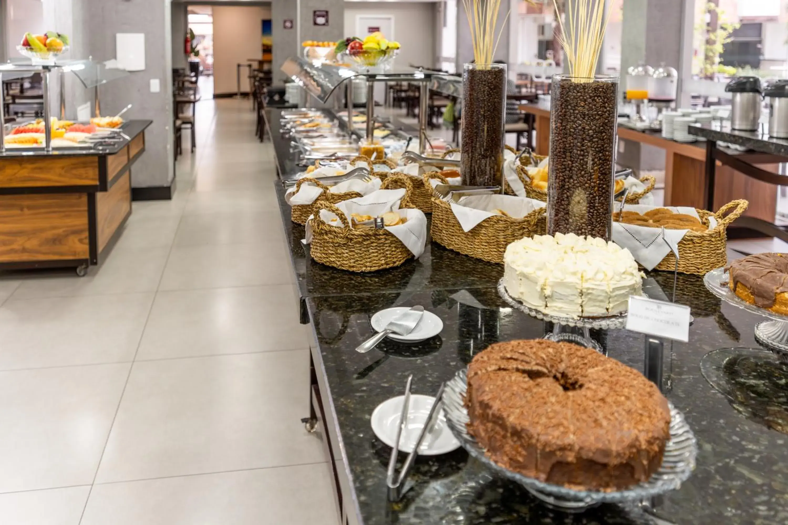 Buffet breakfast in Boulevard Beach Canasvieiras Hotel Buffet breakfast in Boulevard Beach Canasvieiras Hotel