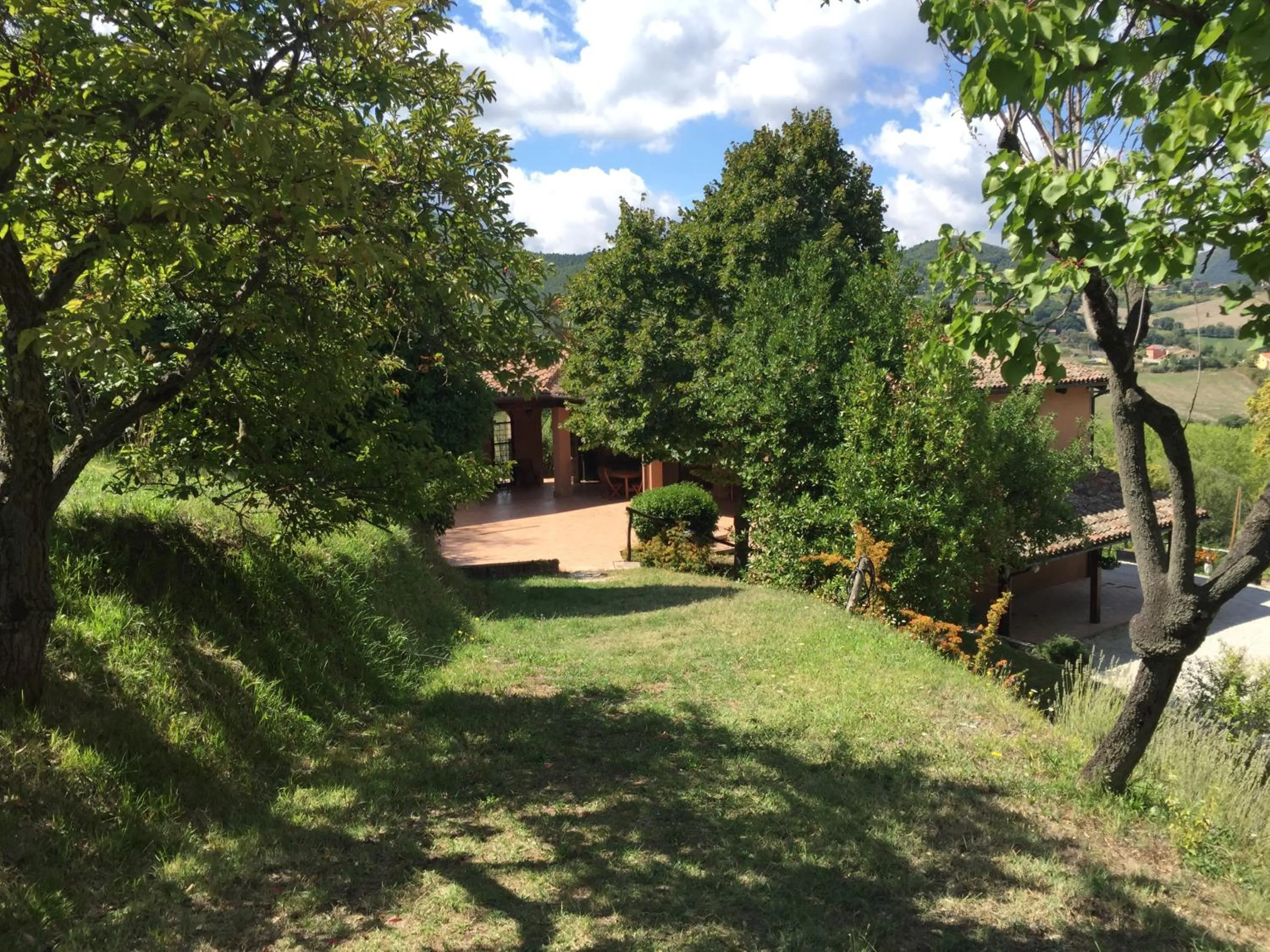 Garden view in Agriturismo Gioie di Campagna