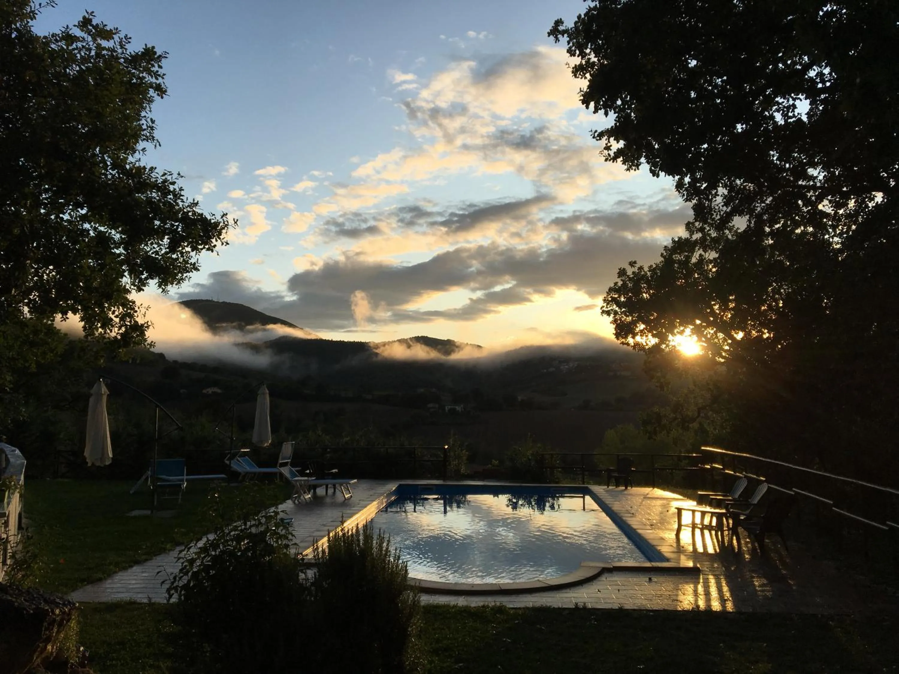 Swimming pool in Agriturismo Gioie di Campagna