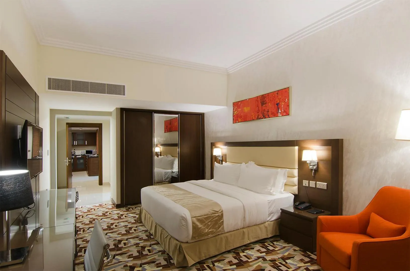 Photo of the whole room, Bed in Al Murooj Grand Hotel