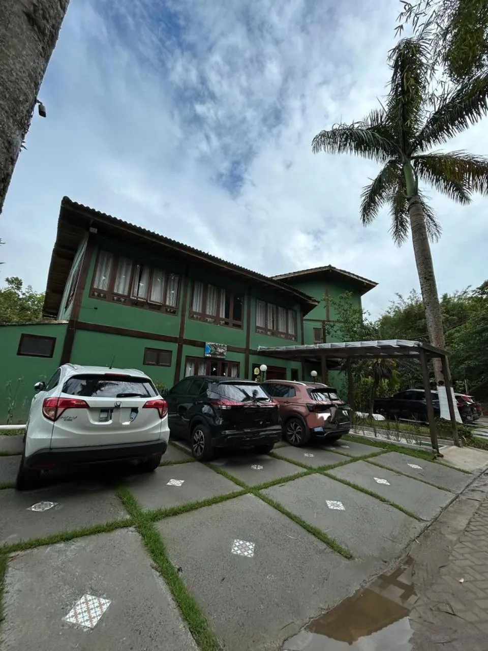 Parking in Recanto Verde Praia Hotel Juquehy