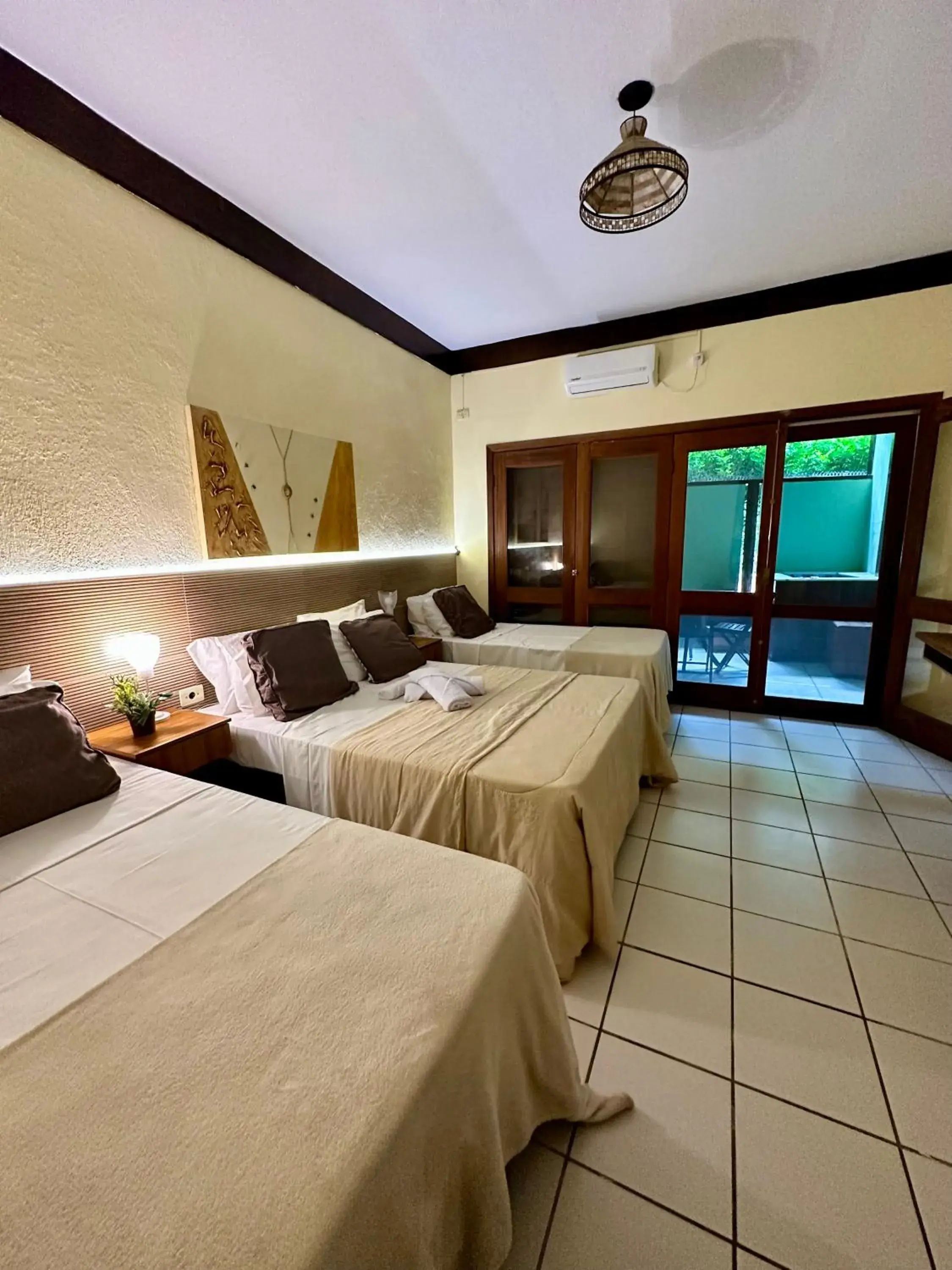 Bed in Recanto Verde Praia Hotel Juquehy Bed in Recanto Verde Praia Hotel Juquehy