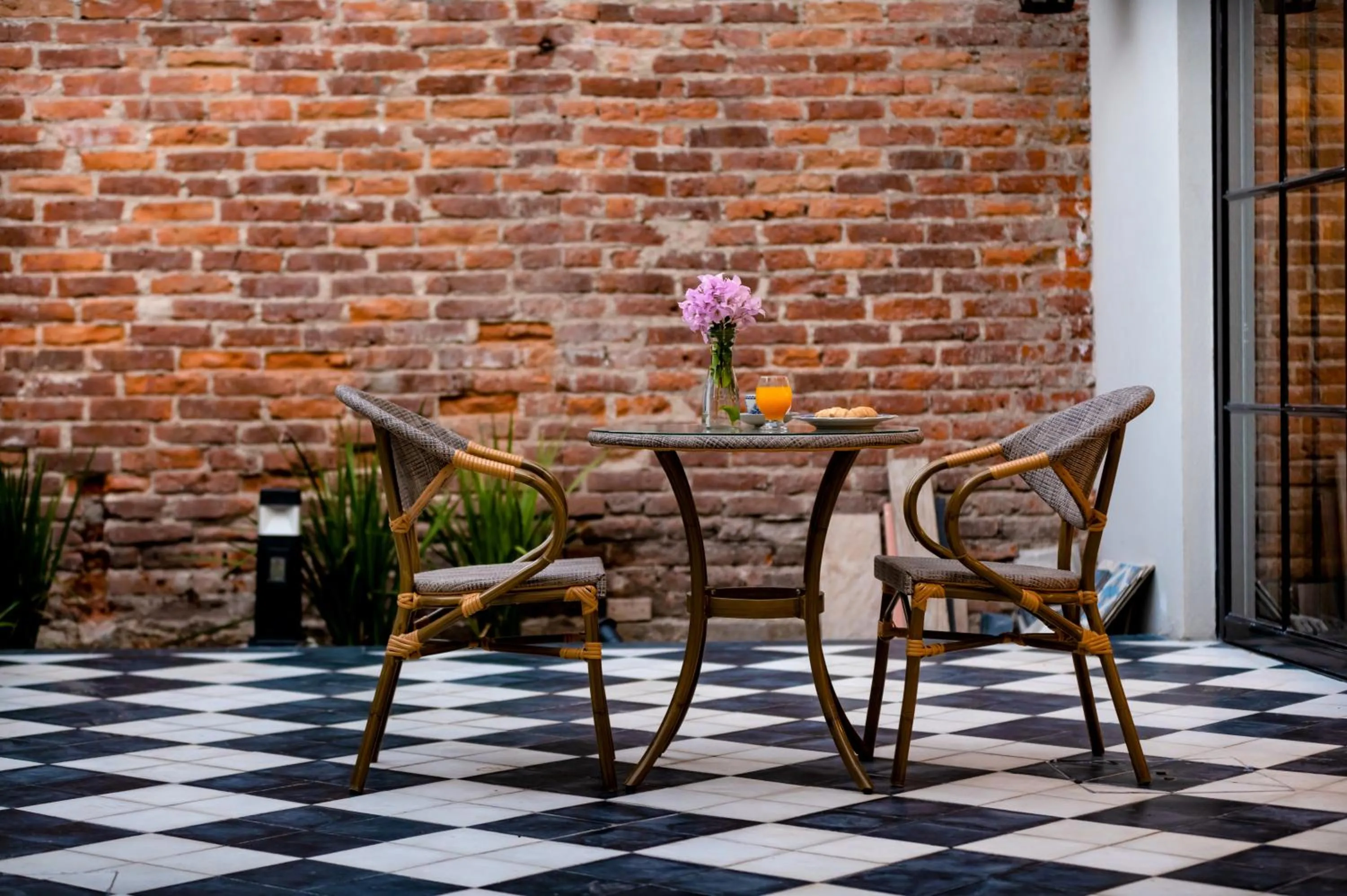 Patio in Posada Manuel Lobo