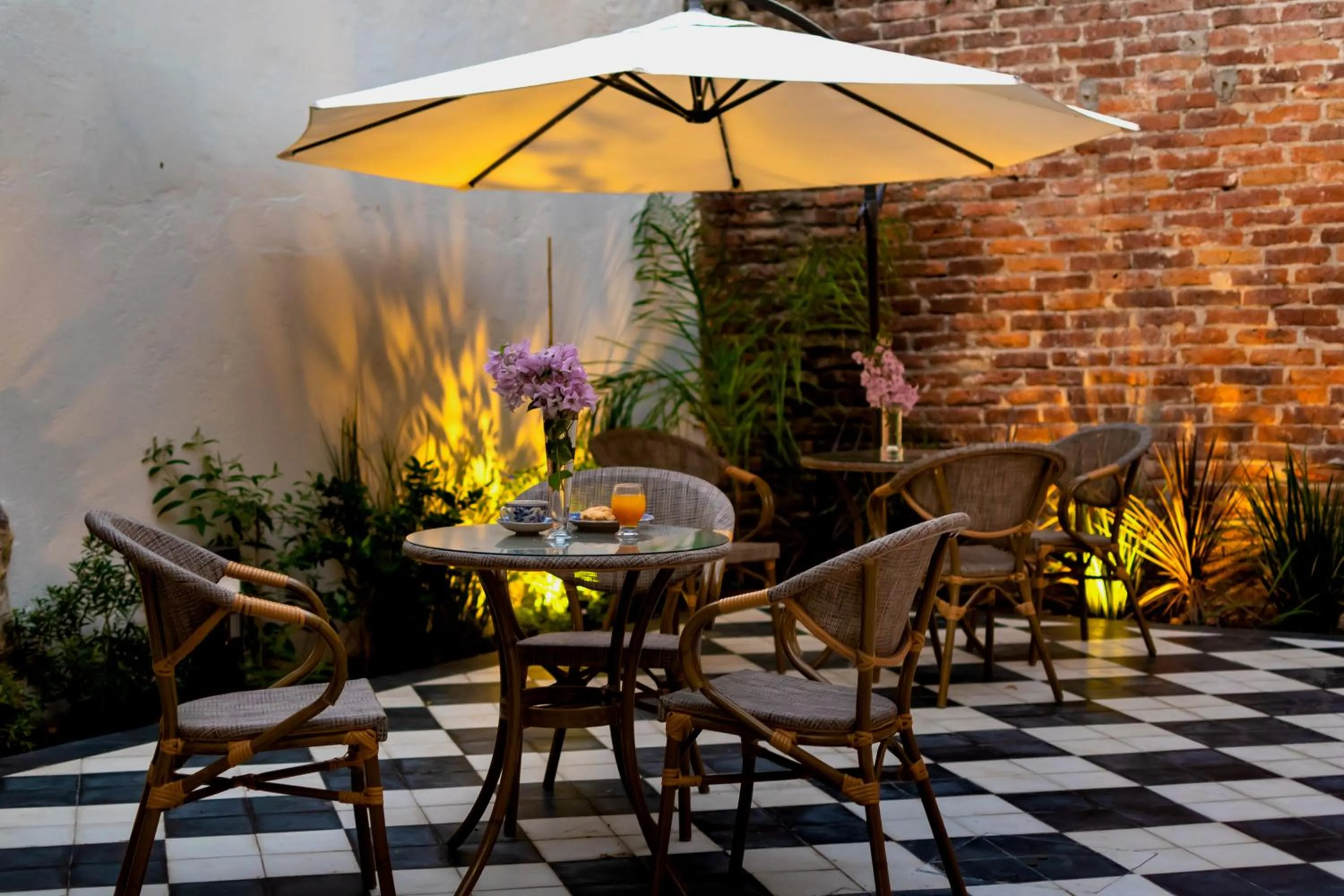 Patio in Posada Manuel Lobo