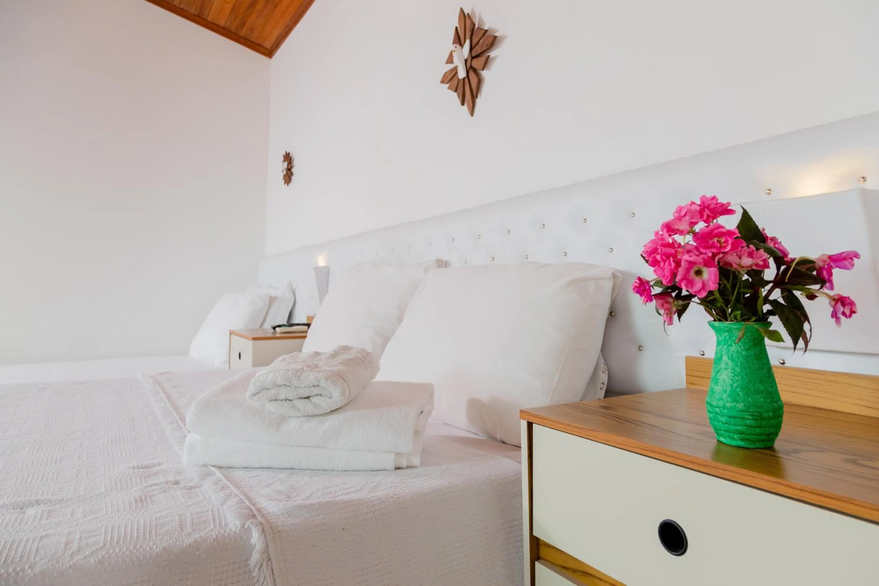 Bed in Pousada Brilho da Serra