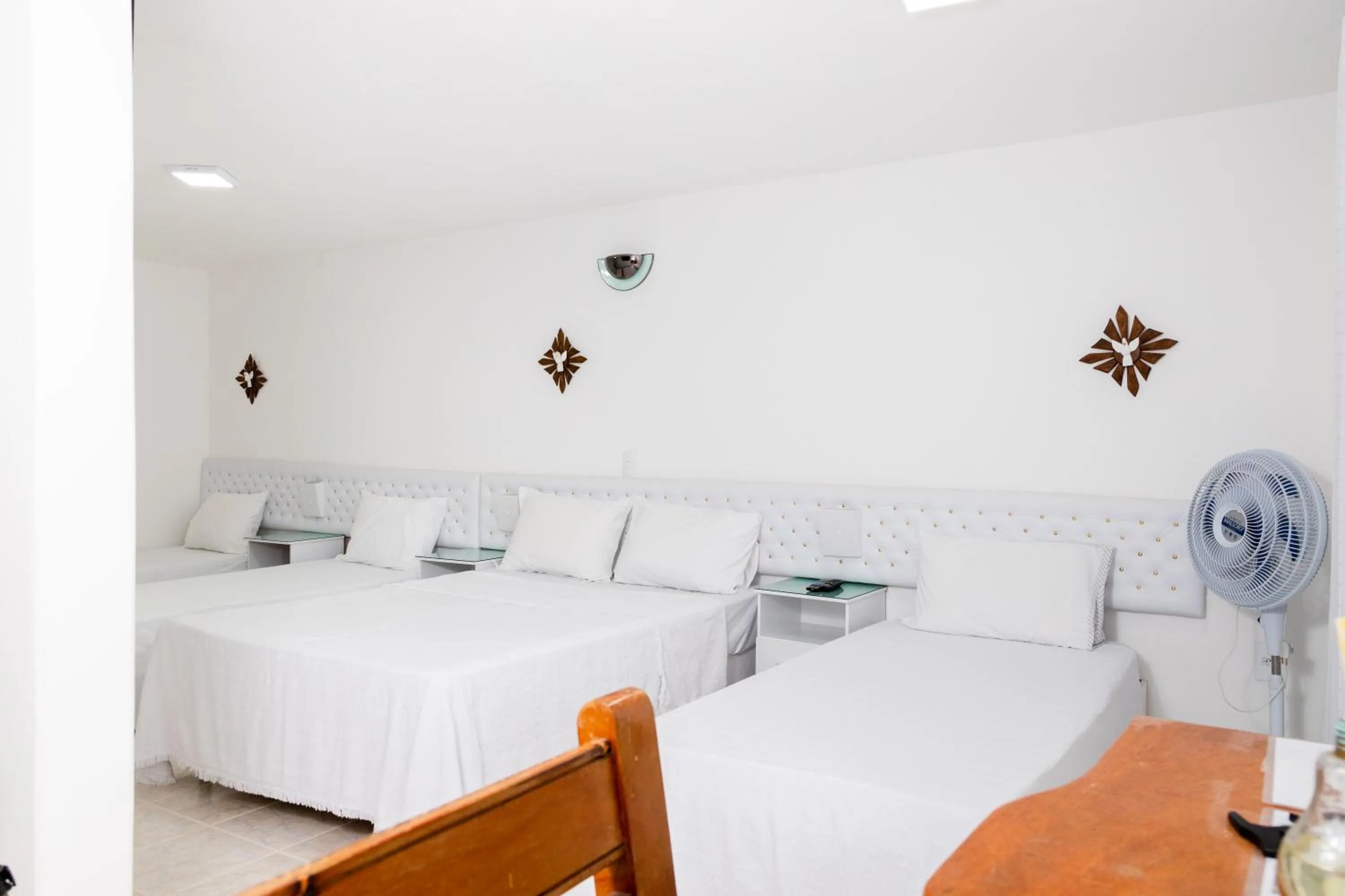 Bed in Pousada Brilho da Serra