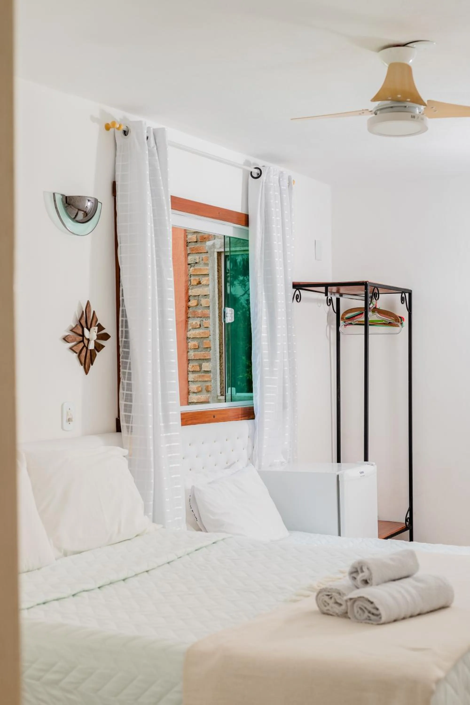 Bed in Pousada Brilho da Serra