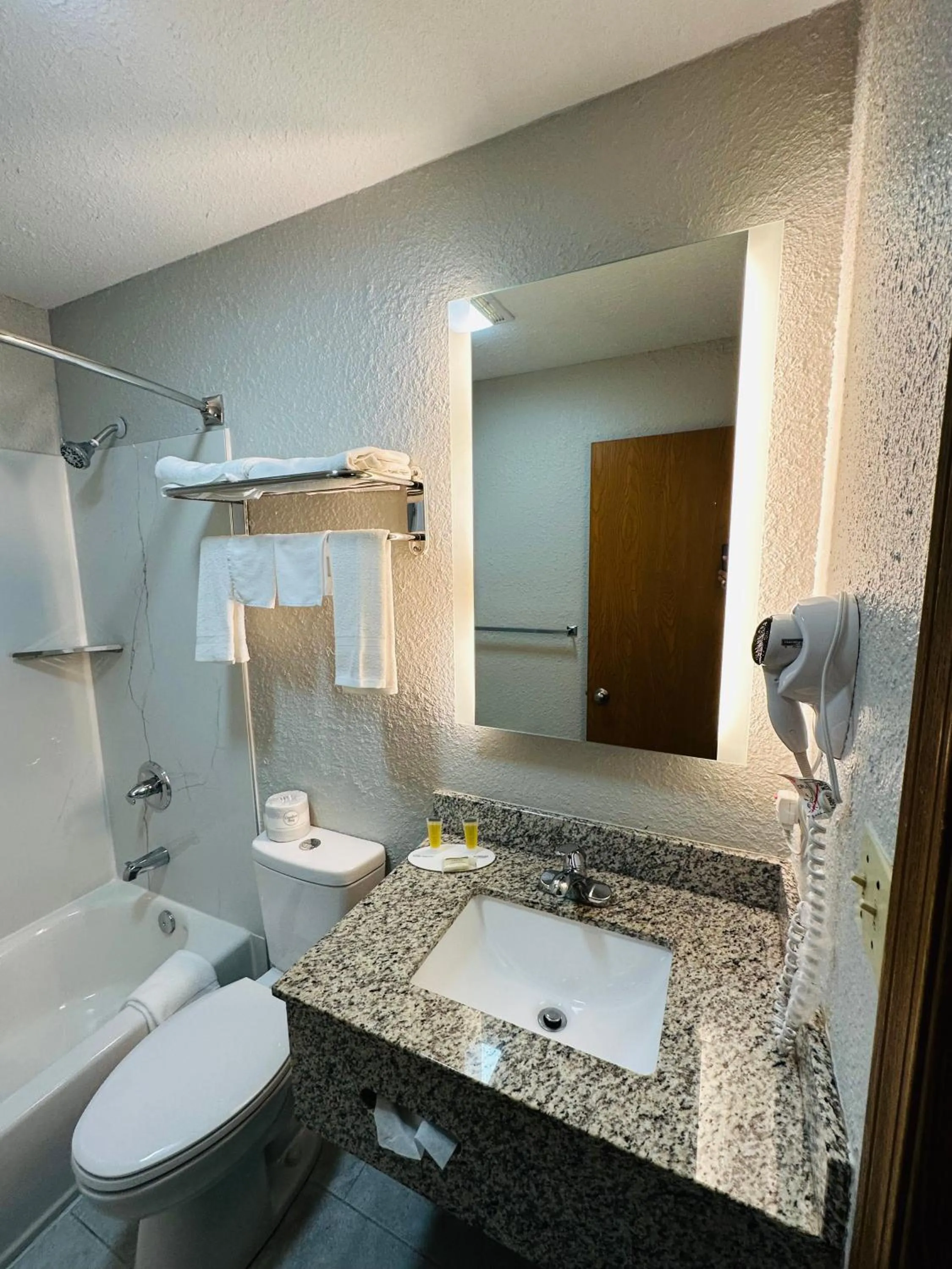 Bathroom in Super 8 by Wyndham Elizabethtown