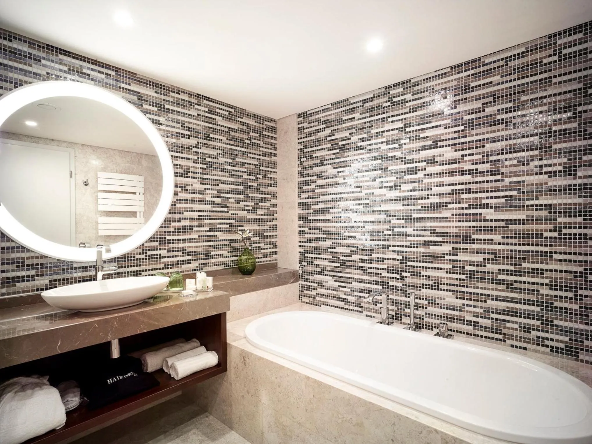 Bathroom in Crowne Plaza Bucharest by IHG