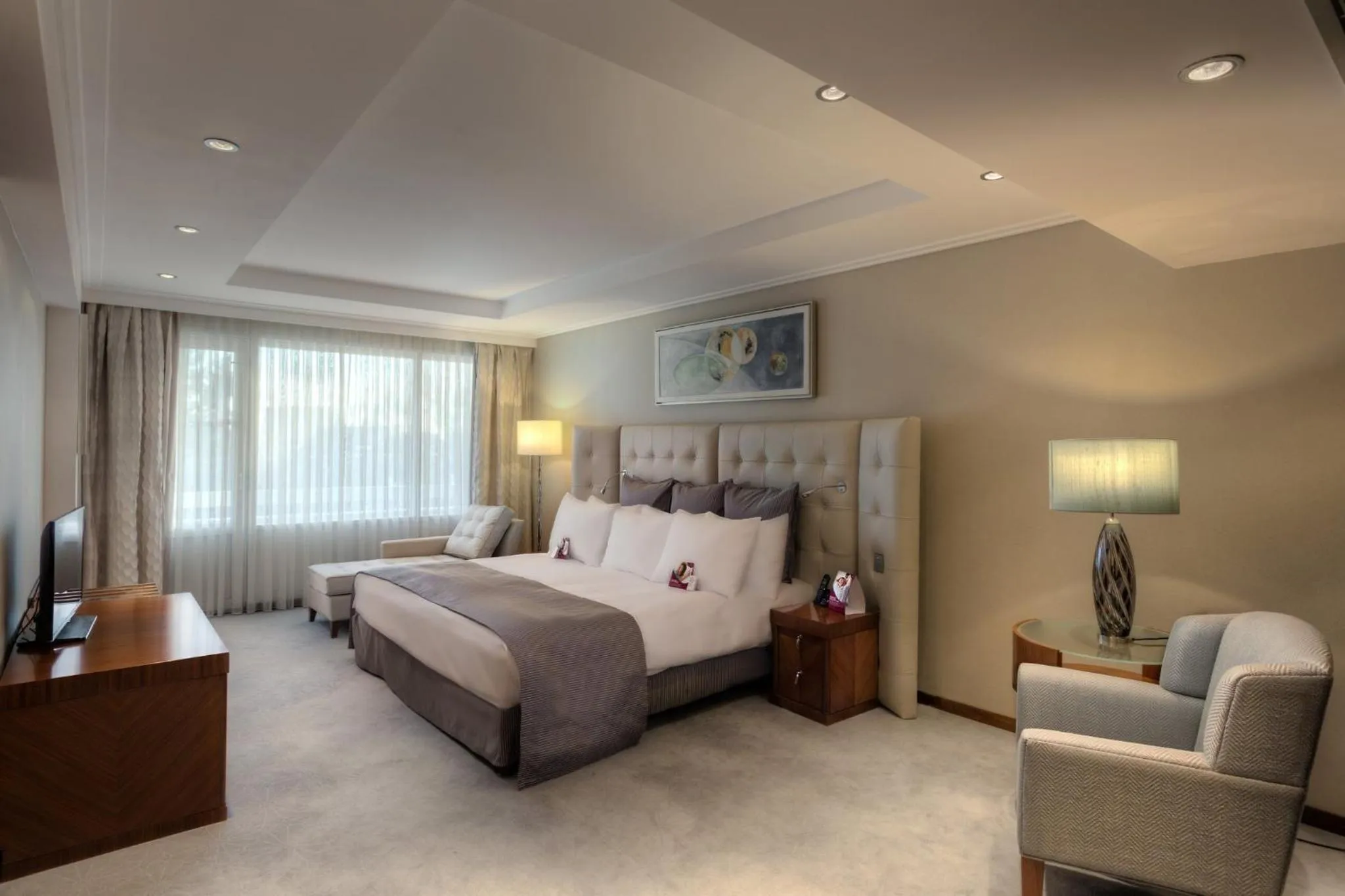 Bedroom, Bed in Crowne Plaza Bucharest by IHG