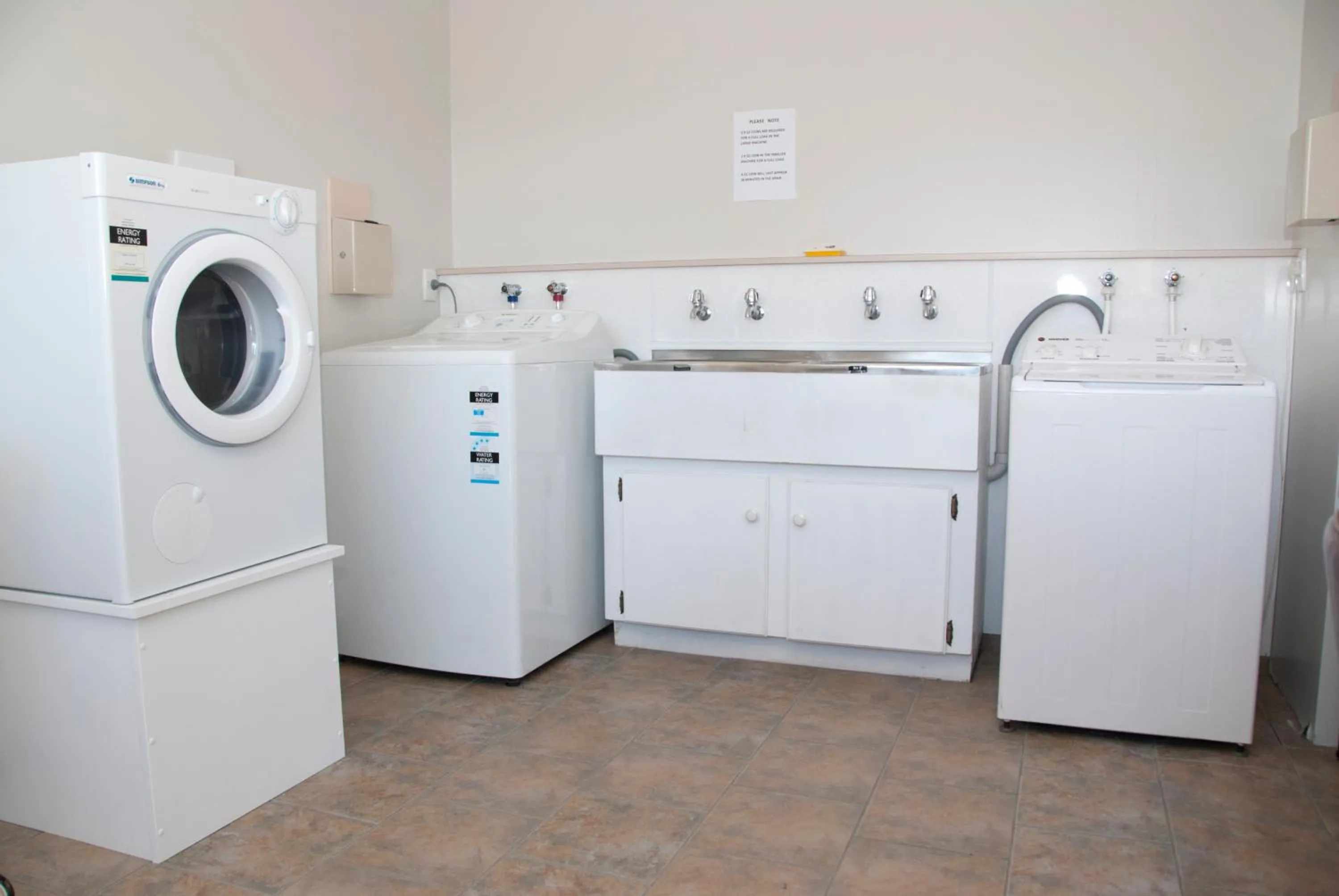 On site in Esplanade Motels