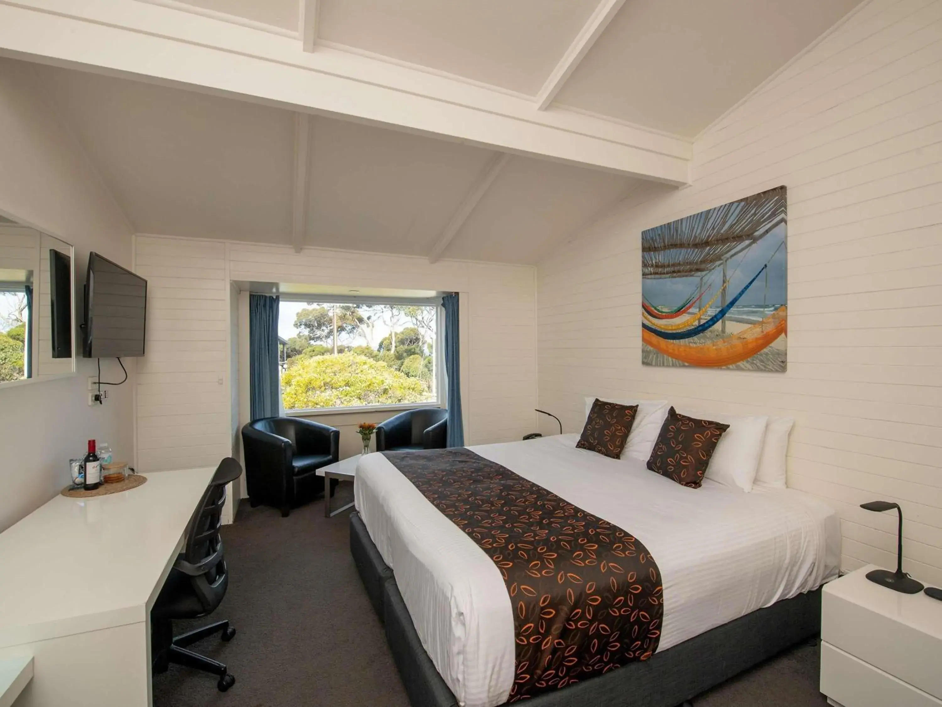 Bedroom, Bed in Mercure Kangaroo Island Lodge Bedroom, Bed in Mercure Kangaroo Island Lodge