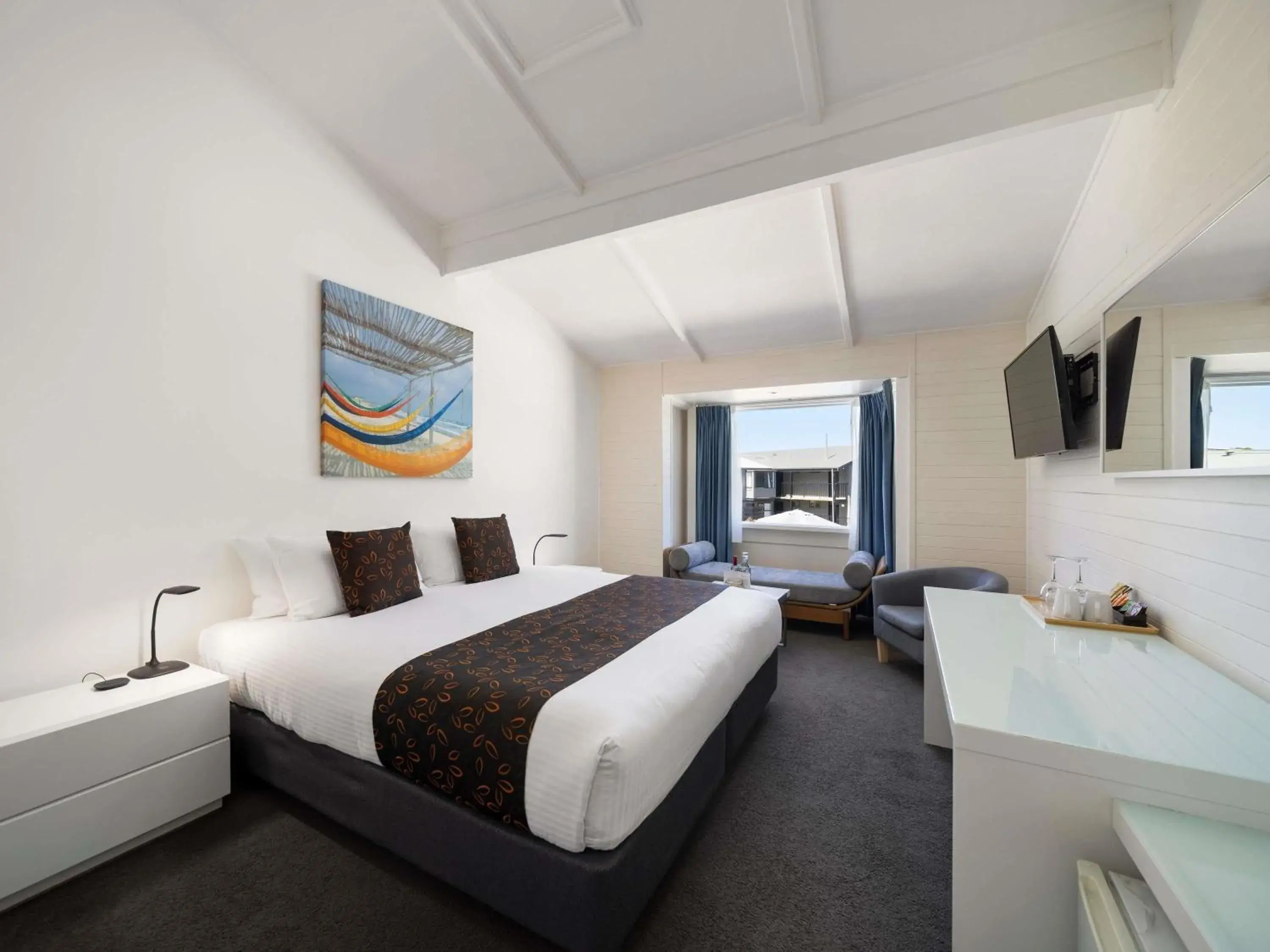 Bedroom, Bed in Mercure Kangaroo Island Lodge Bedroom, Bed in Mercure Kangaroo Island Lodge