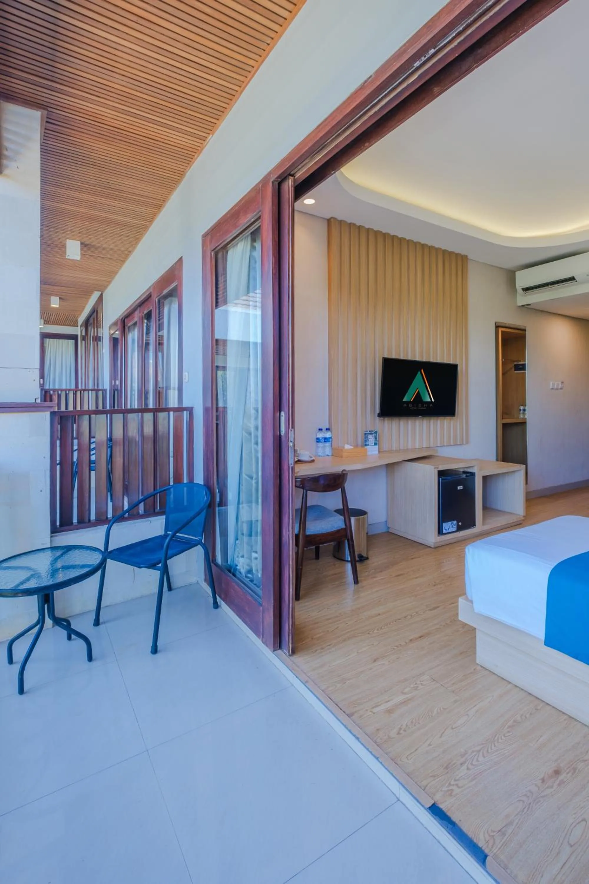 Bed in ABISHA Hotel Sanur