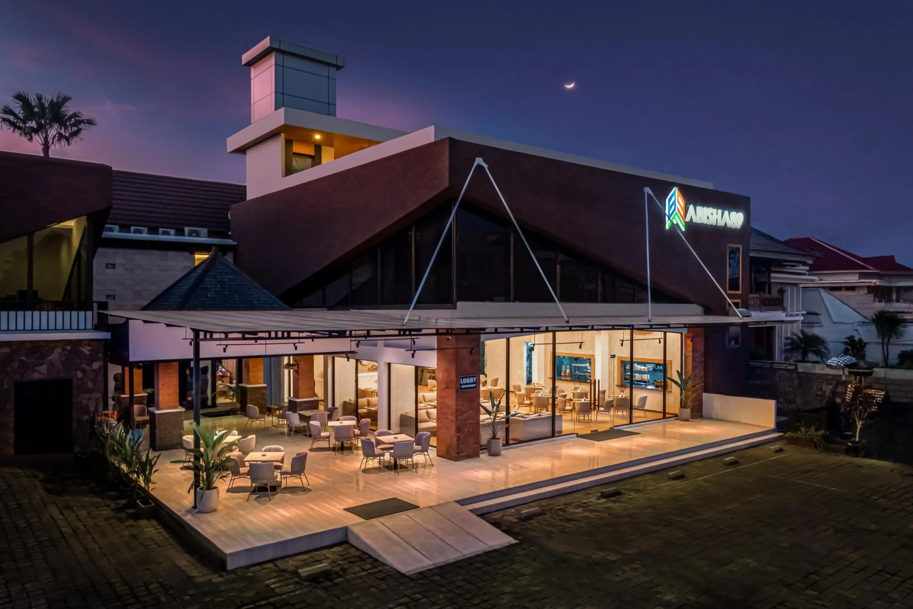 Property building in ABISHA Hotel Sanur