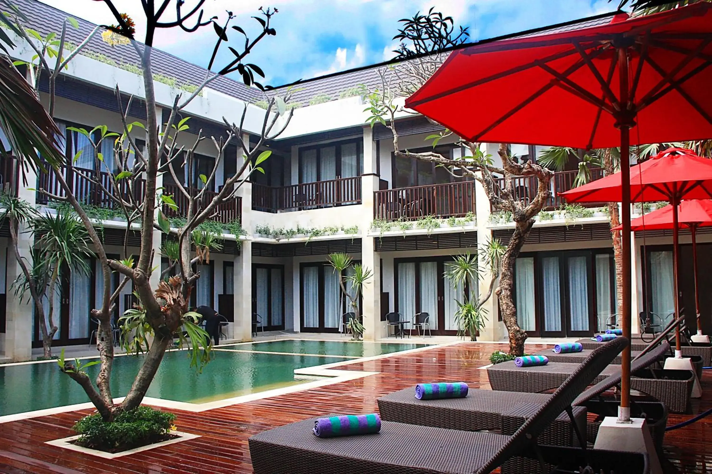 Swimming pool in ABISHA Hotel Sanur Swimming pool in ABISHA Hotel Sanur