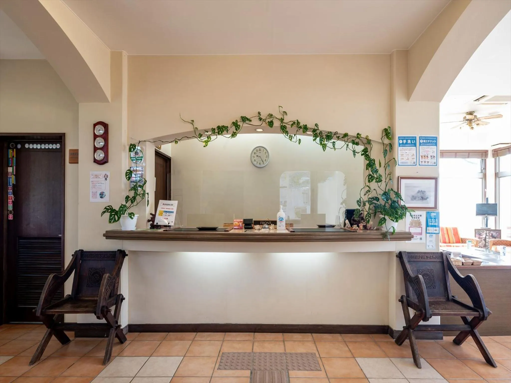 Lobby or reception in Hotel La Teada Iriomote