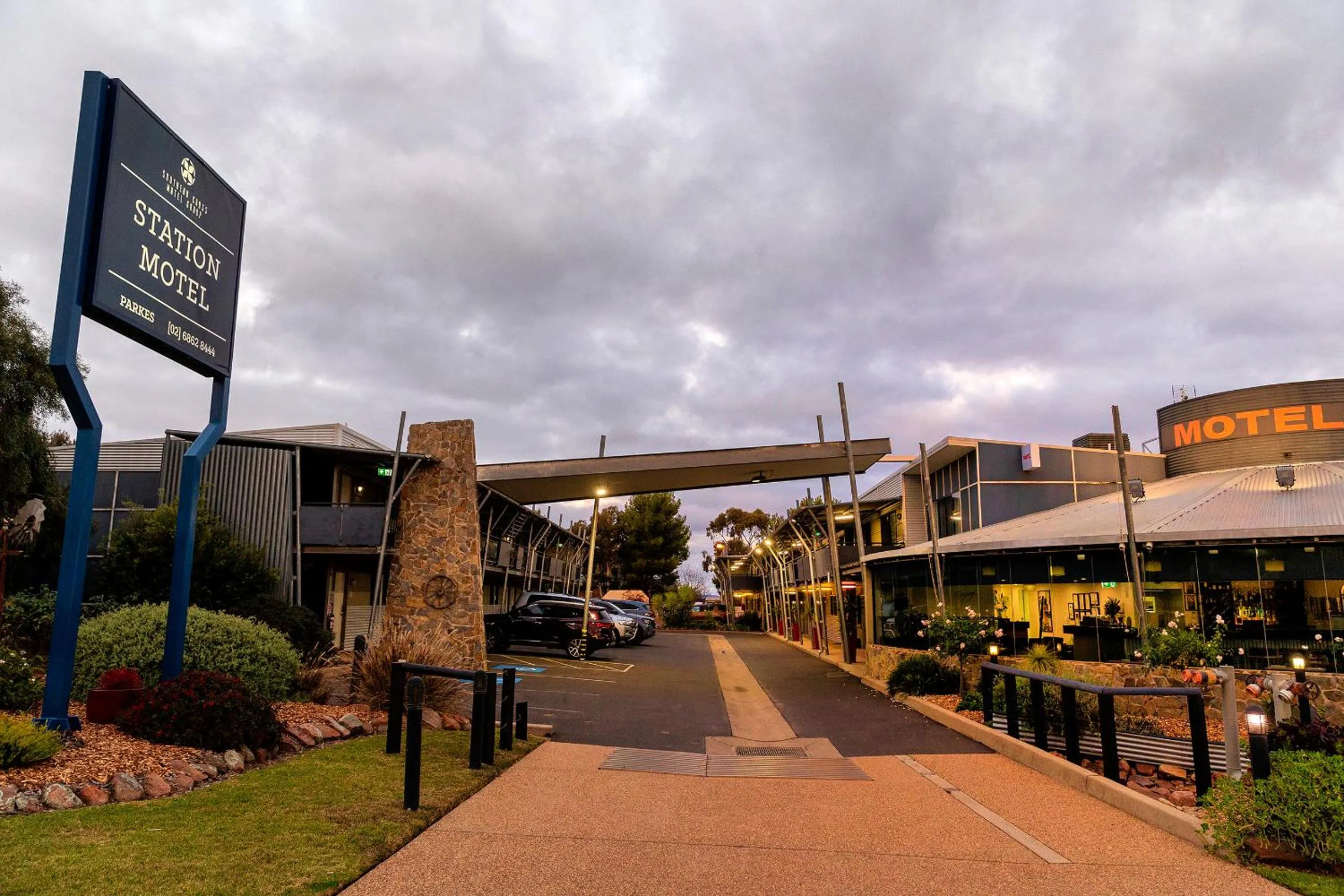 Property building in Station Motel