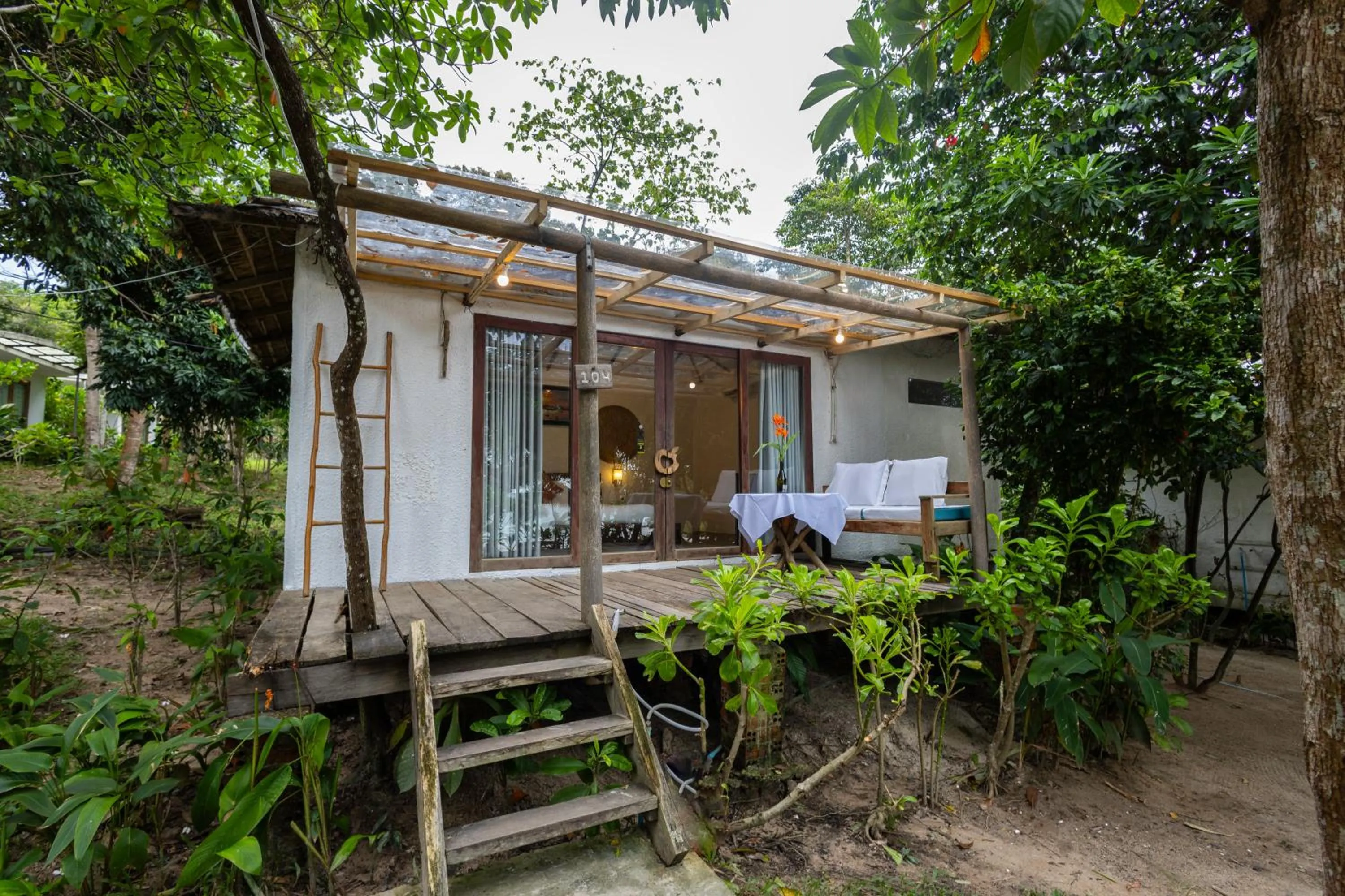 Balcony/Terrace in Long Beach Resort Koh Rong