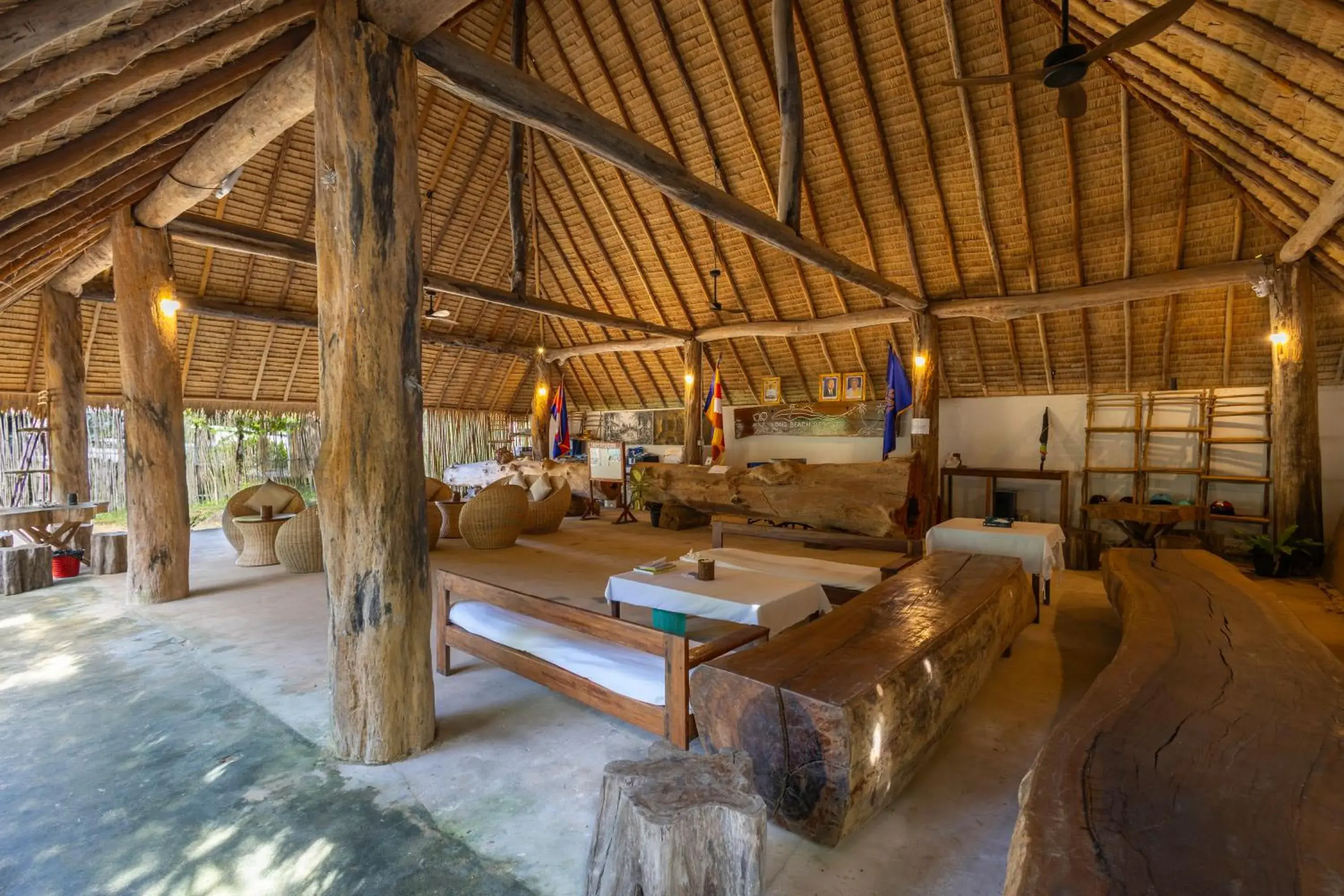 Lobby or reception in Long Beach Resort Koh Rong Lobby or reception in Long Beach Resort Koh Rong