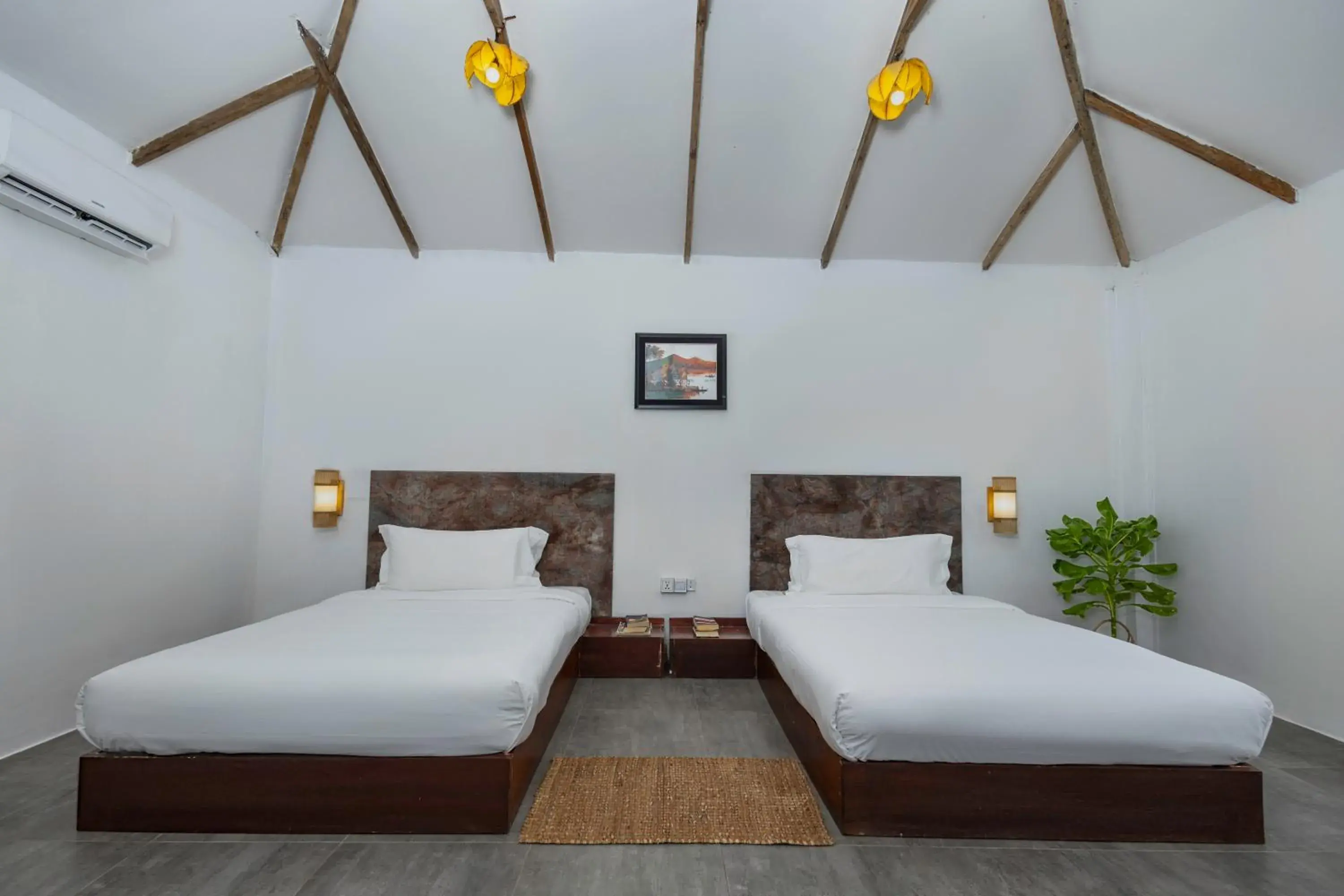 Bed in Long Beach Resort Koh Rong Bed in Long Beach Resort Koh Rong