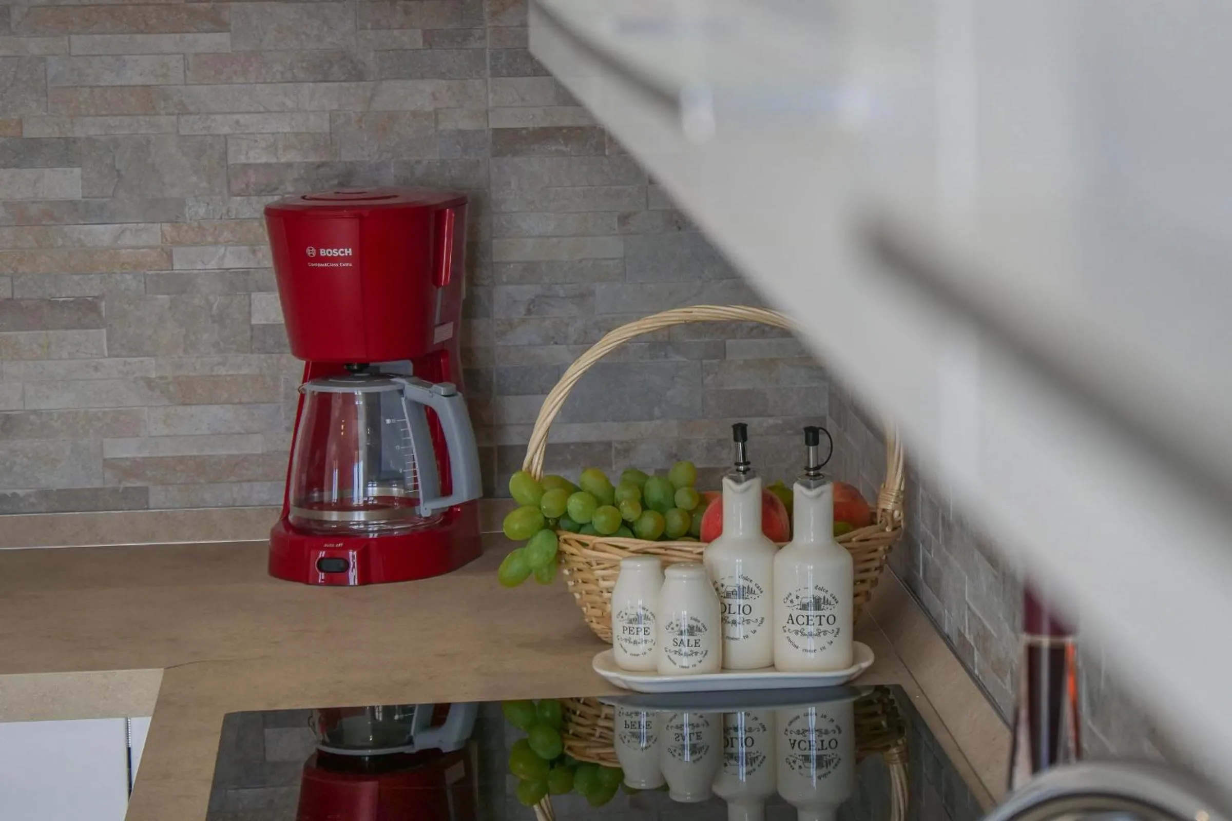 Kitchen or kitchenette in Apartment Dvina