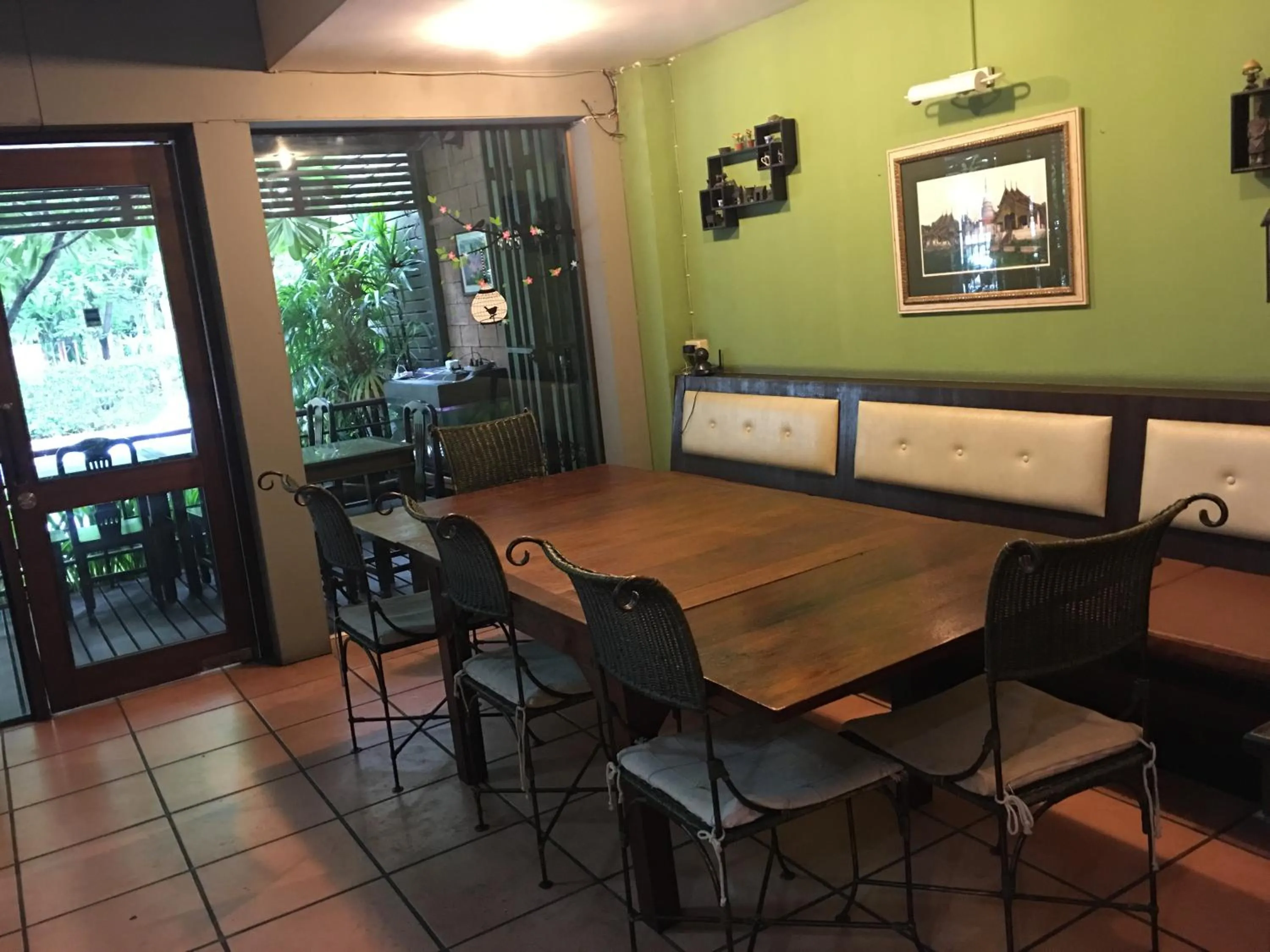 Seating area in Baan Thalang @ Chiang Mai