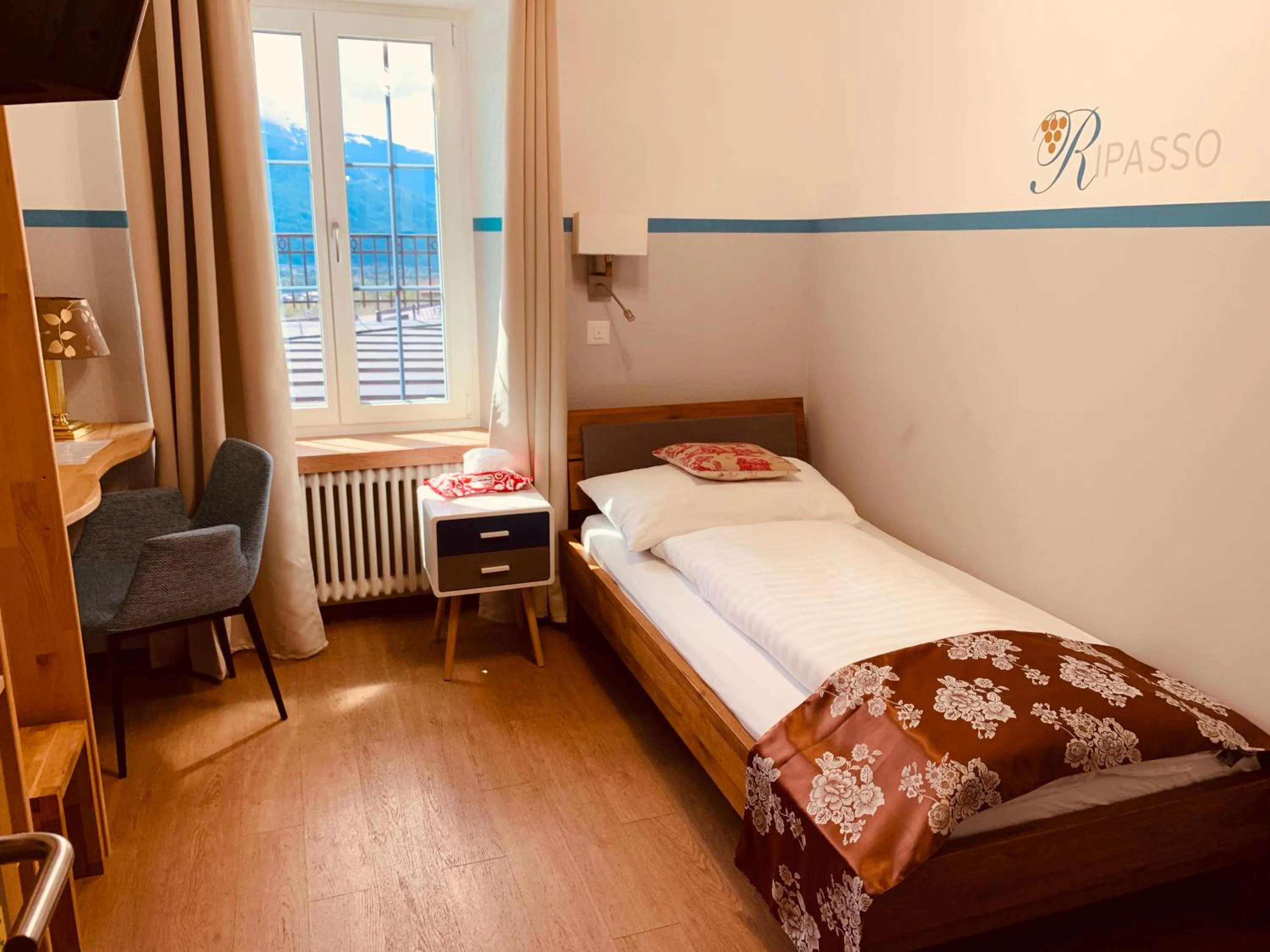 Bed in Gasthof zur Bündte