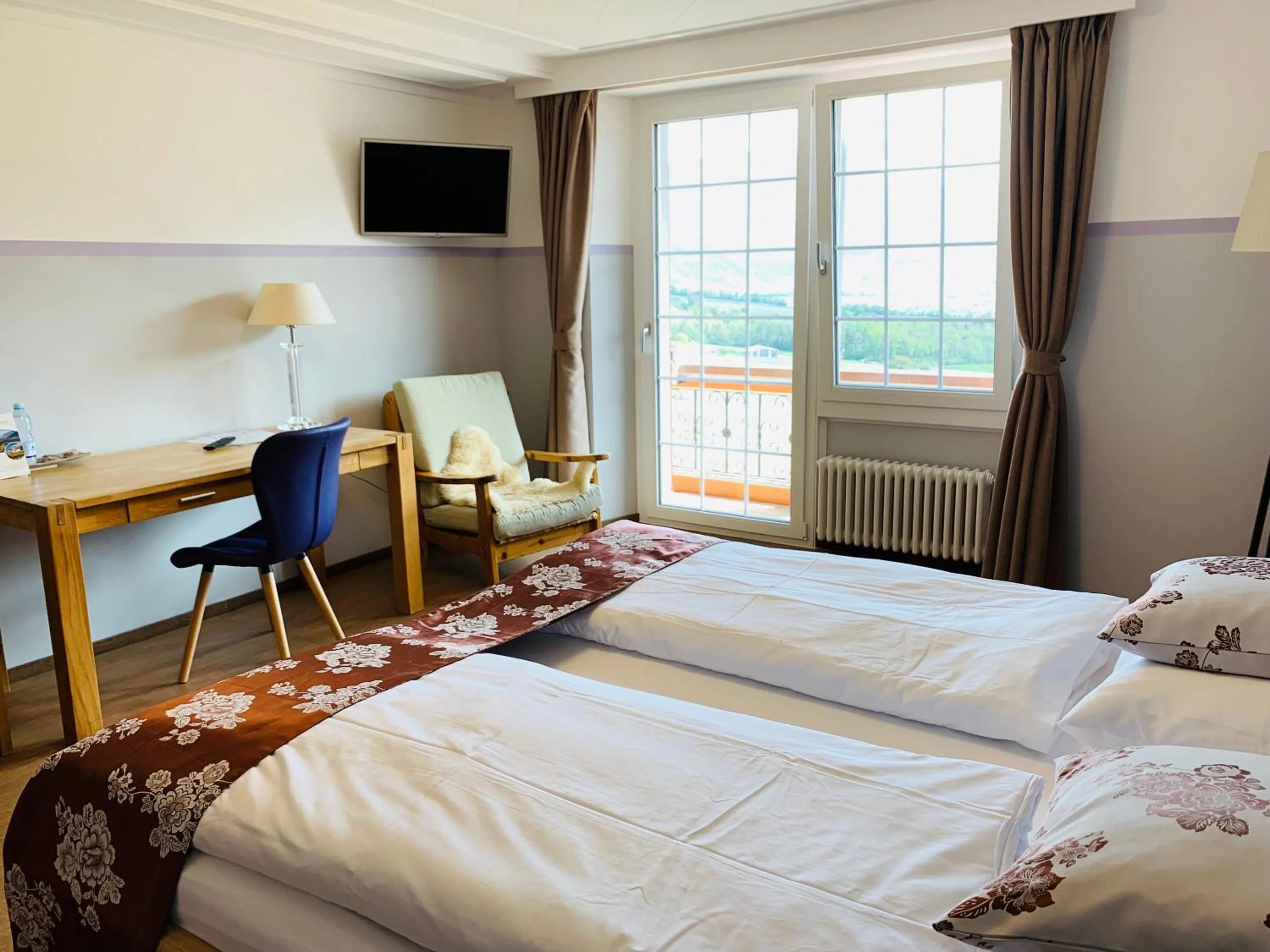 Bed in Gasthof zur Bündte