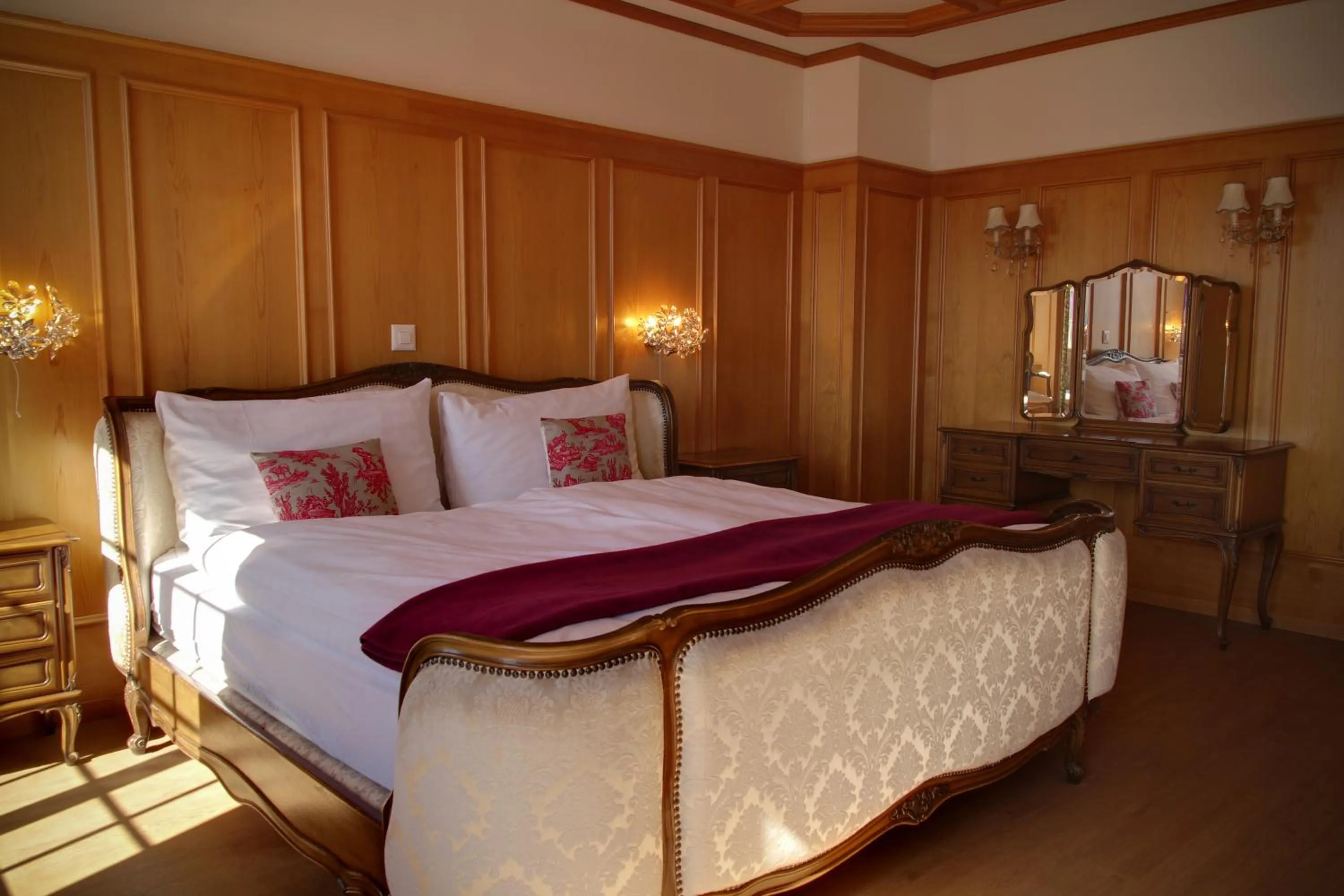 Bed in Gasthof zur Bündte