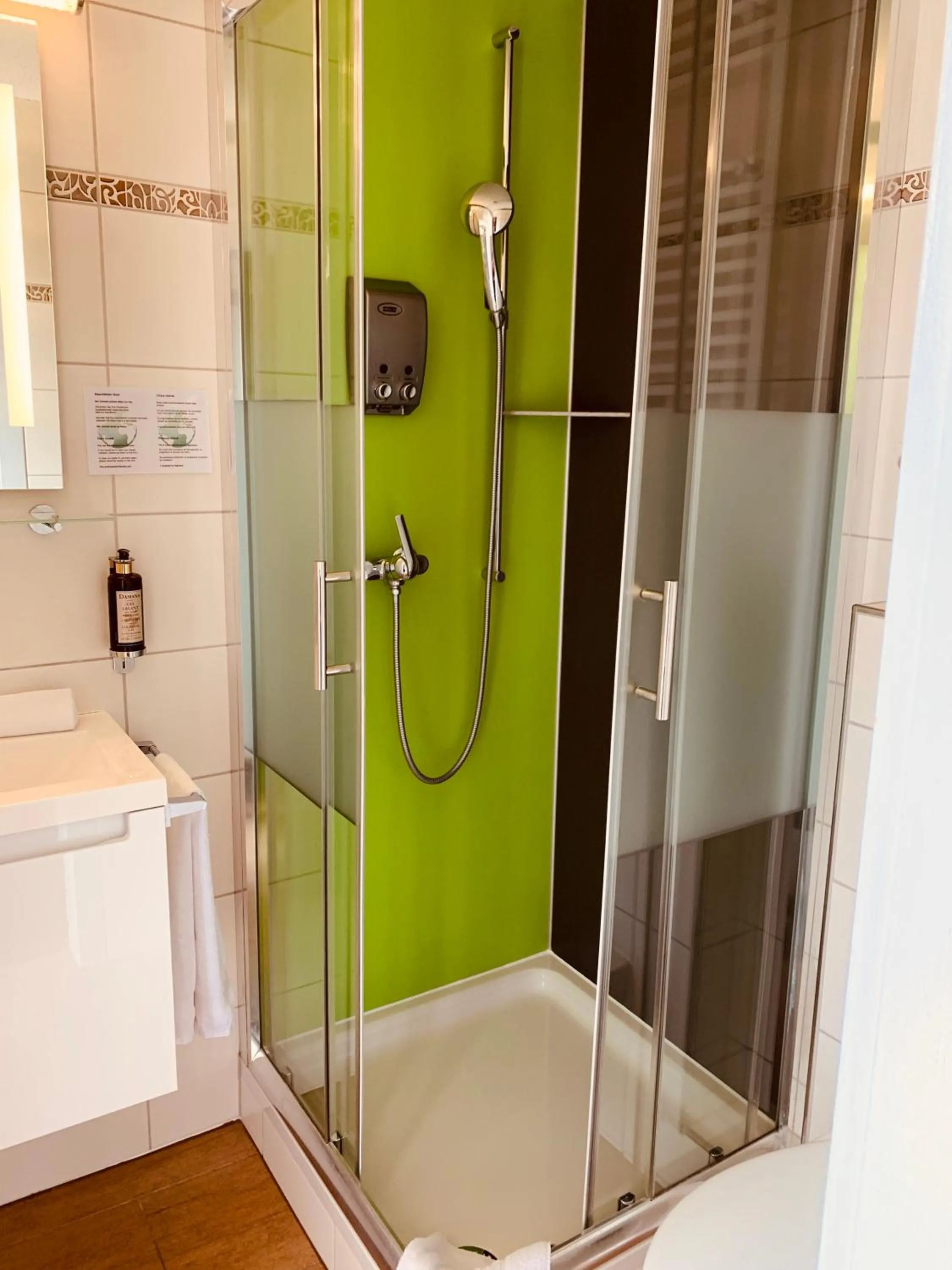 Toilet in Gasthof zur Bündte